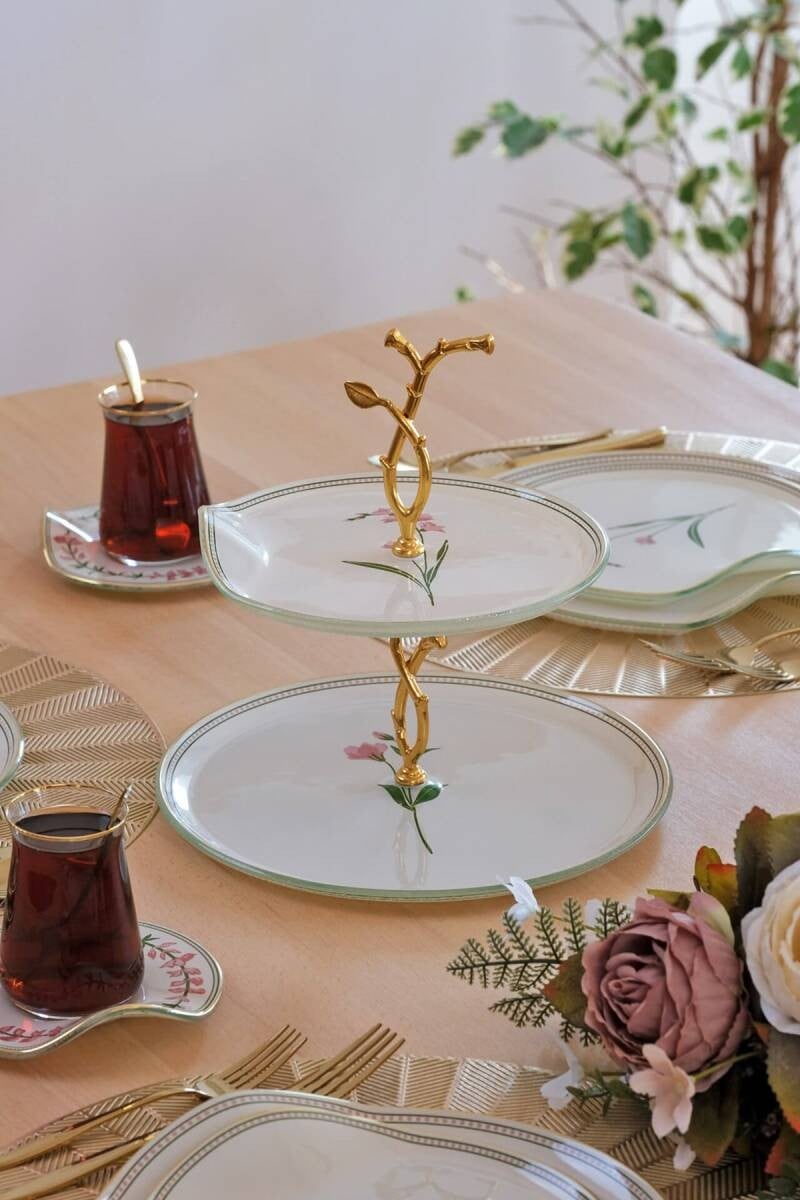 Glore Crocus 34 Parça İkram Seti