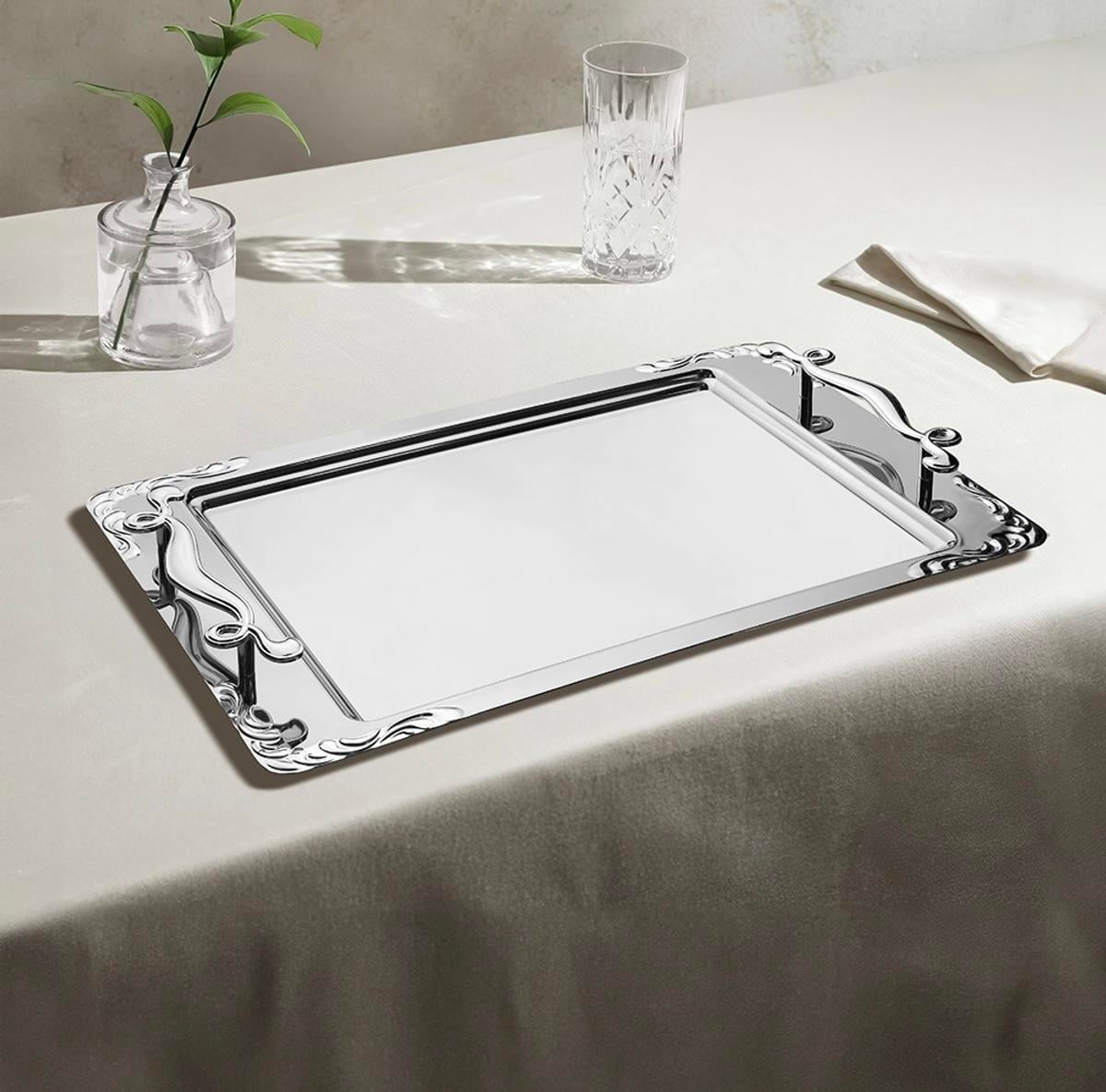 LALEZAR GÜMÜŞ TEPSİ