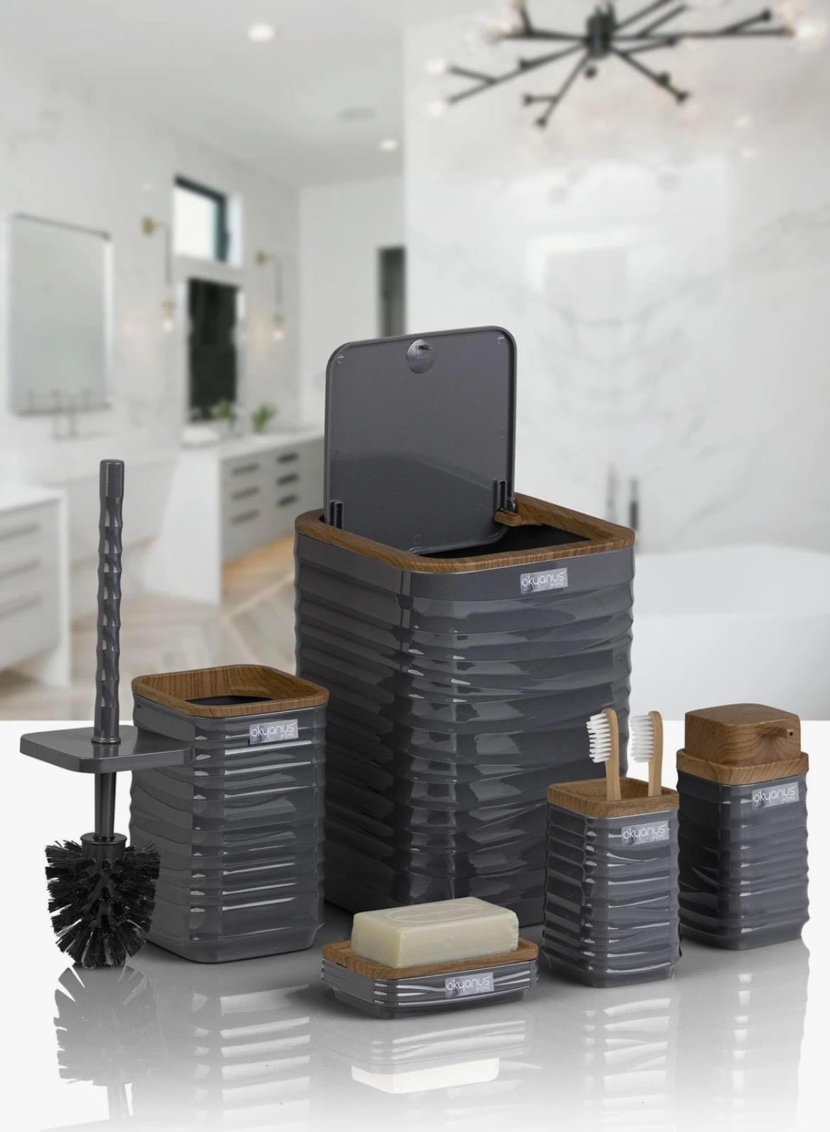 LUNA KARE 5 PARÇA BANYO SETİ