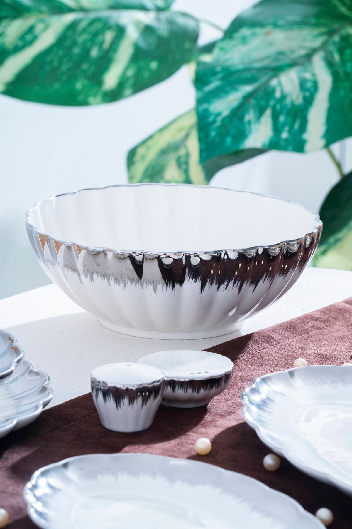 Marlene Silver 6 Kişilik 29 Parça Yemek Takımı