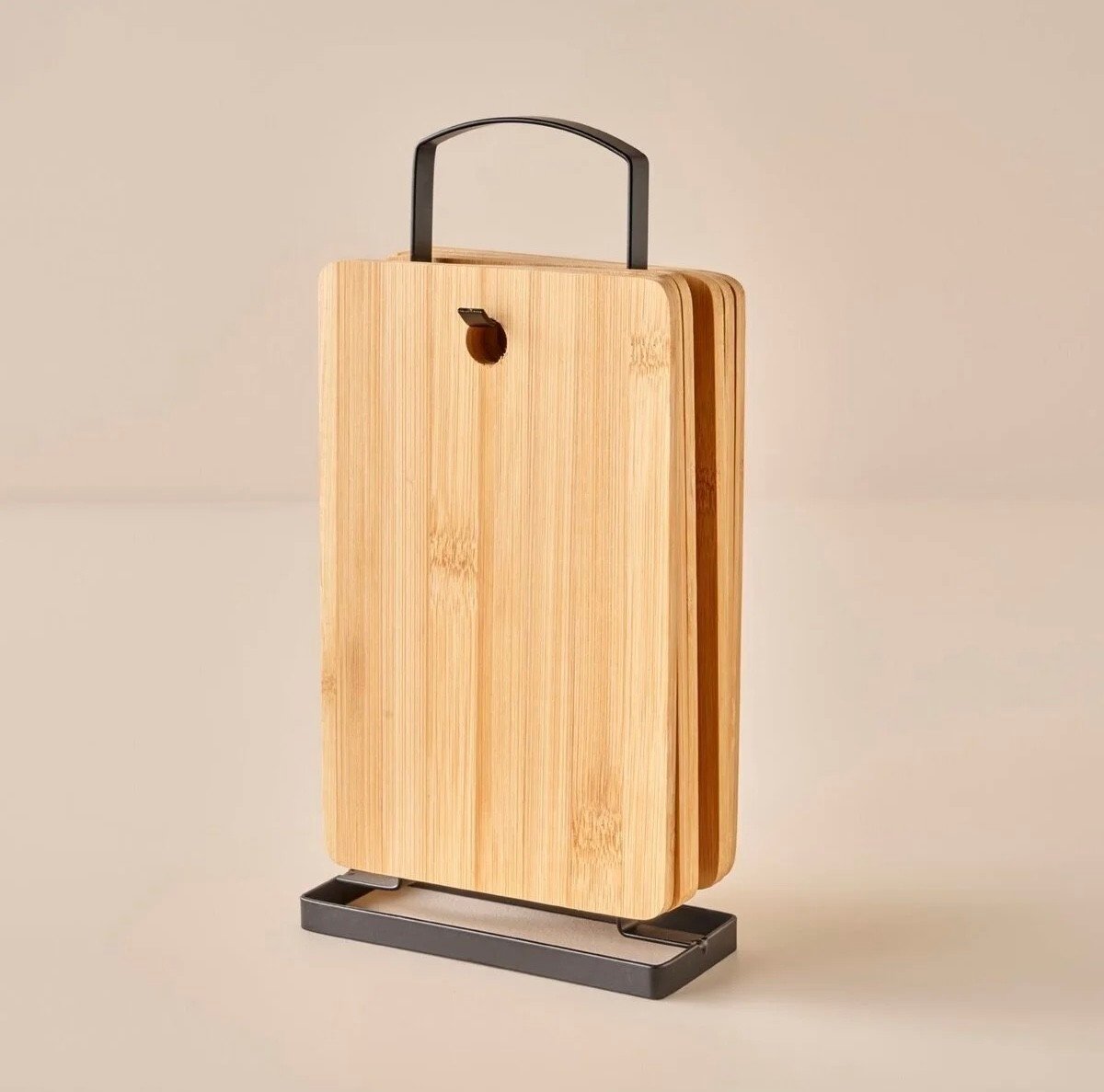 METAL STANDLI BAMBU KESİM PANOSU