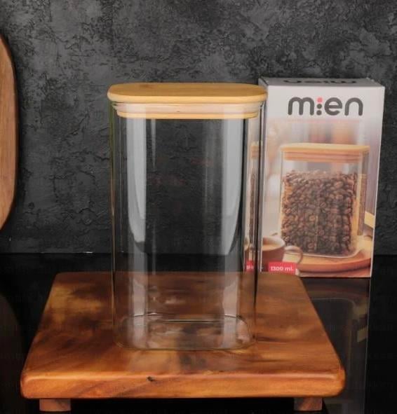 MIEN BAMBU KAPAKLI KAVANOZ 1300ML