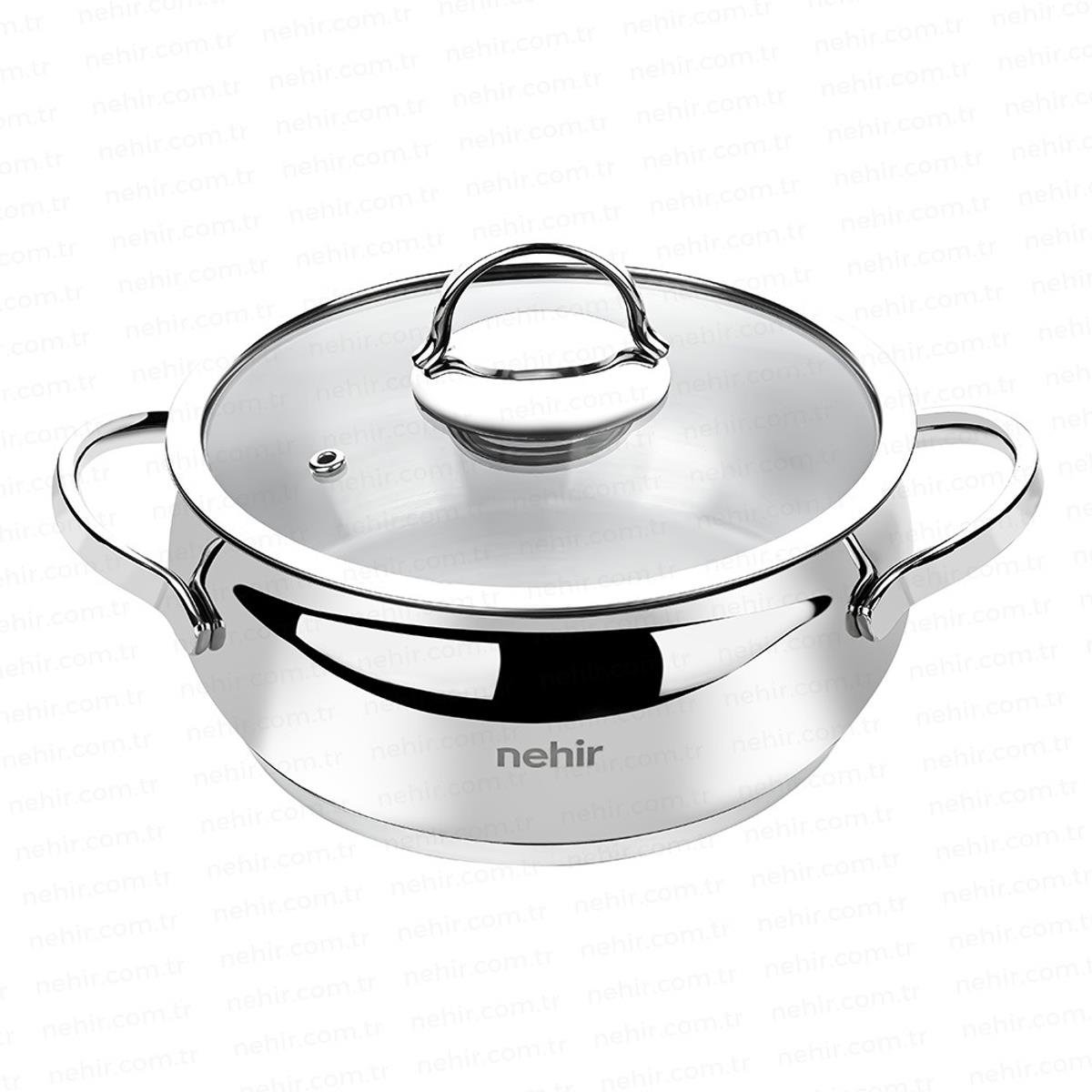 NEHİR 8 PARÇA BOMBELİ TENCERE SETİ