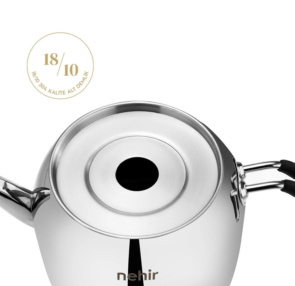 NEHİR ÇELİK ÇAYDANLIK MODERN MİNİ