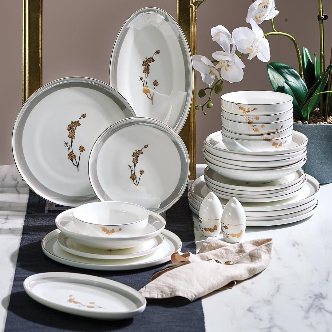 NEVA AMBER ELEGANCE 28 PARÇA YEMEK TAKIMI