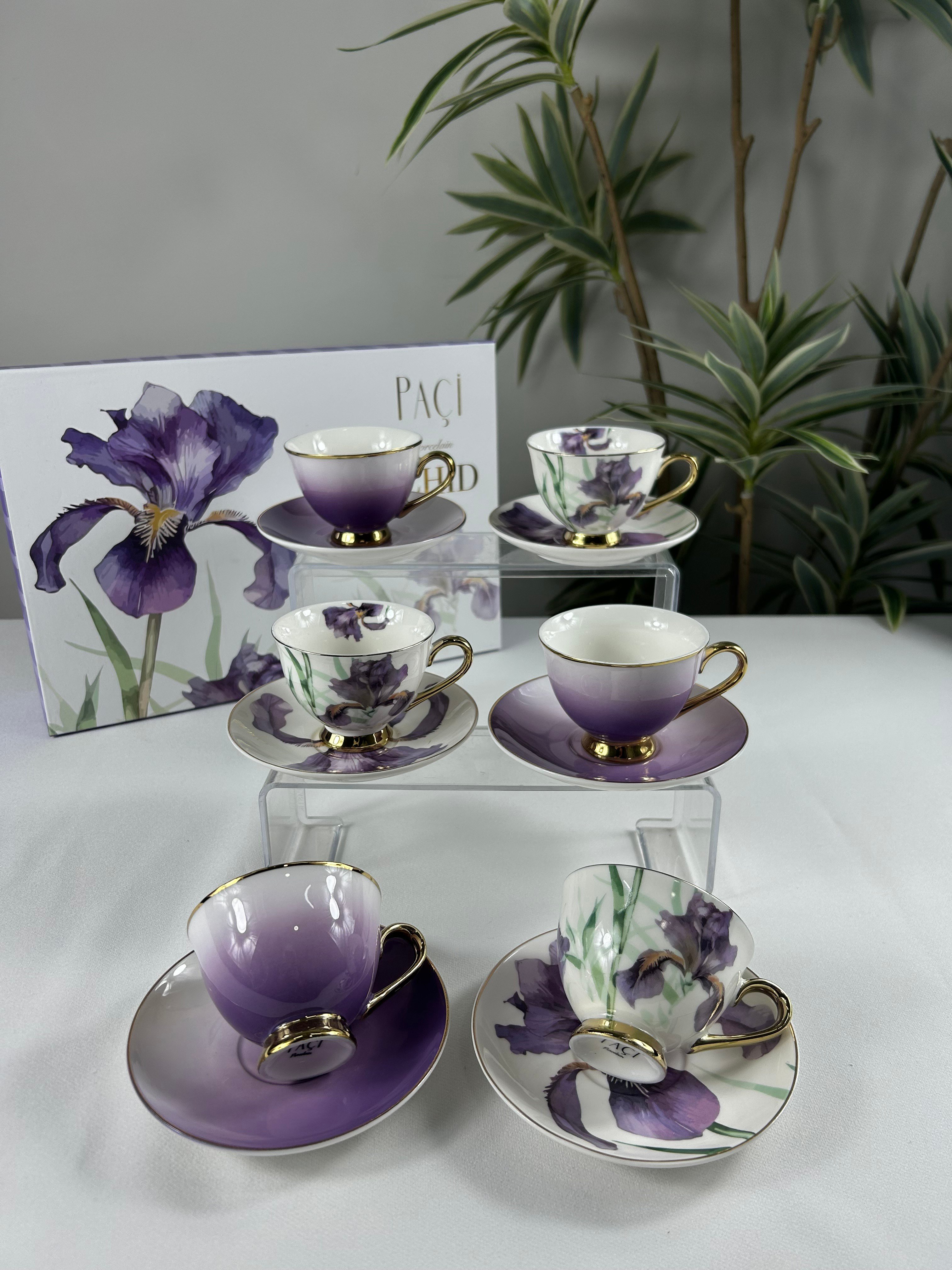 Paçi Orchid 12 Parça Fibcan Takımı