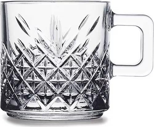 PAŞABAHÇE TİMELESS 195cc 2'Lİ KULPLU BARDAK