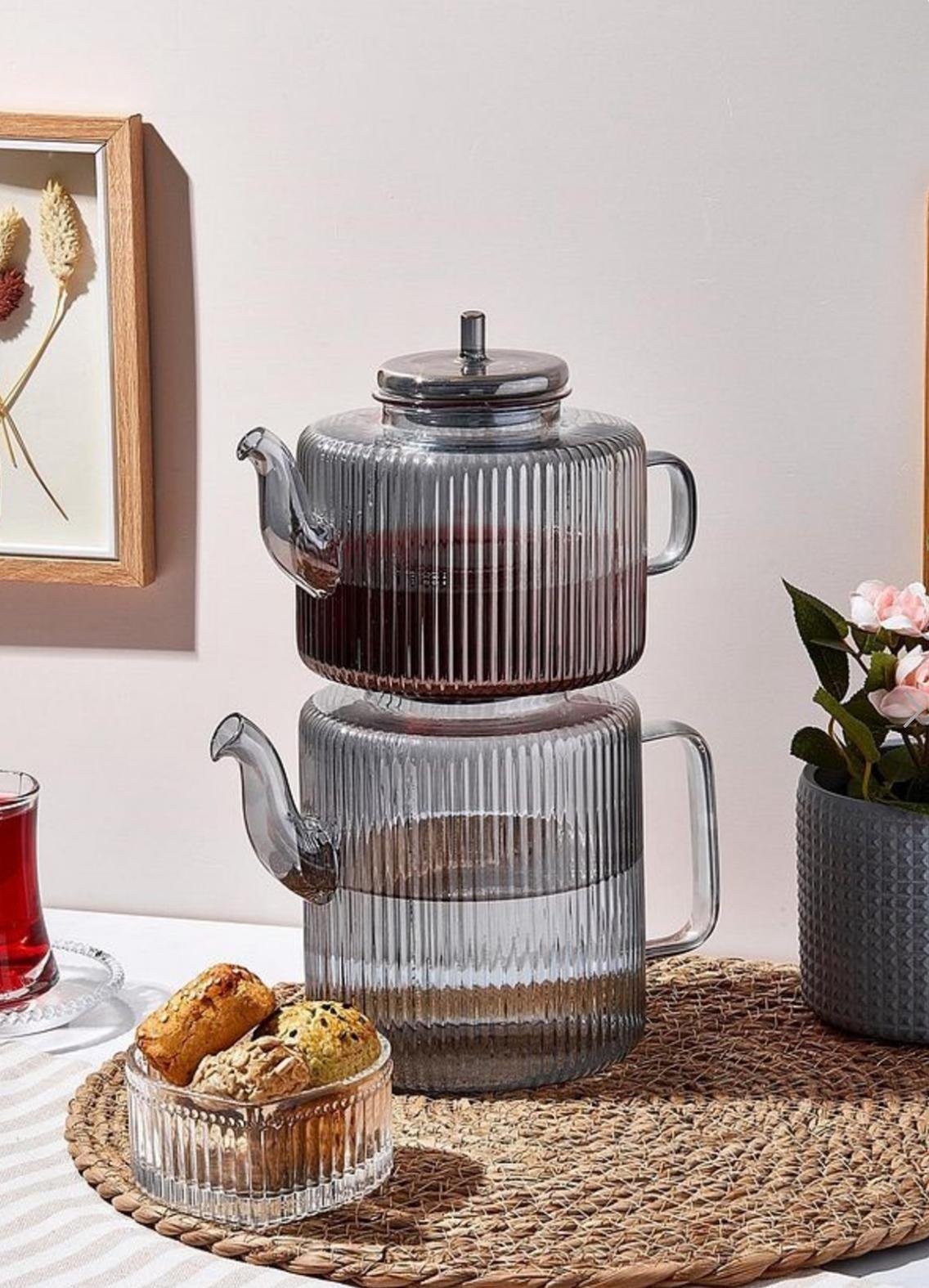 TOBBY BOROSİLİKAT CAM ÇAYDANLIK