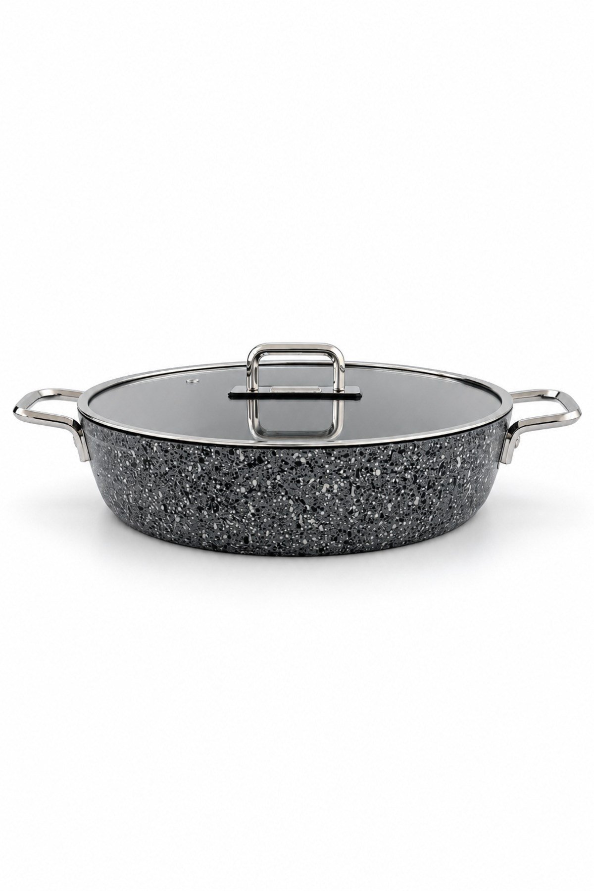 Zest Peakstone 28cm Basık Tencere