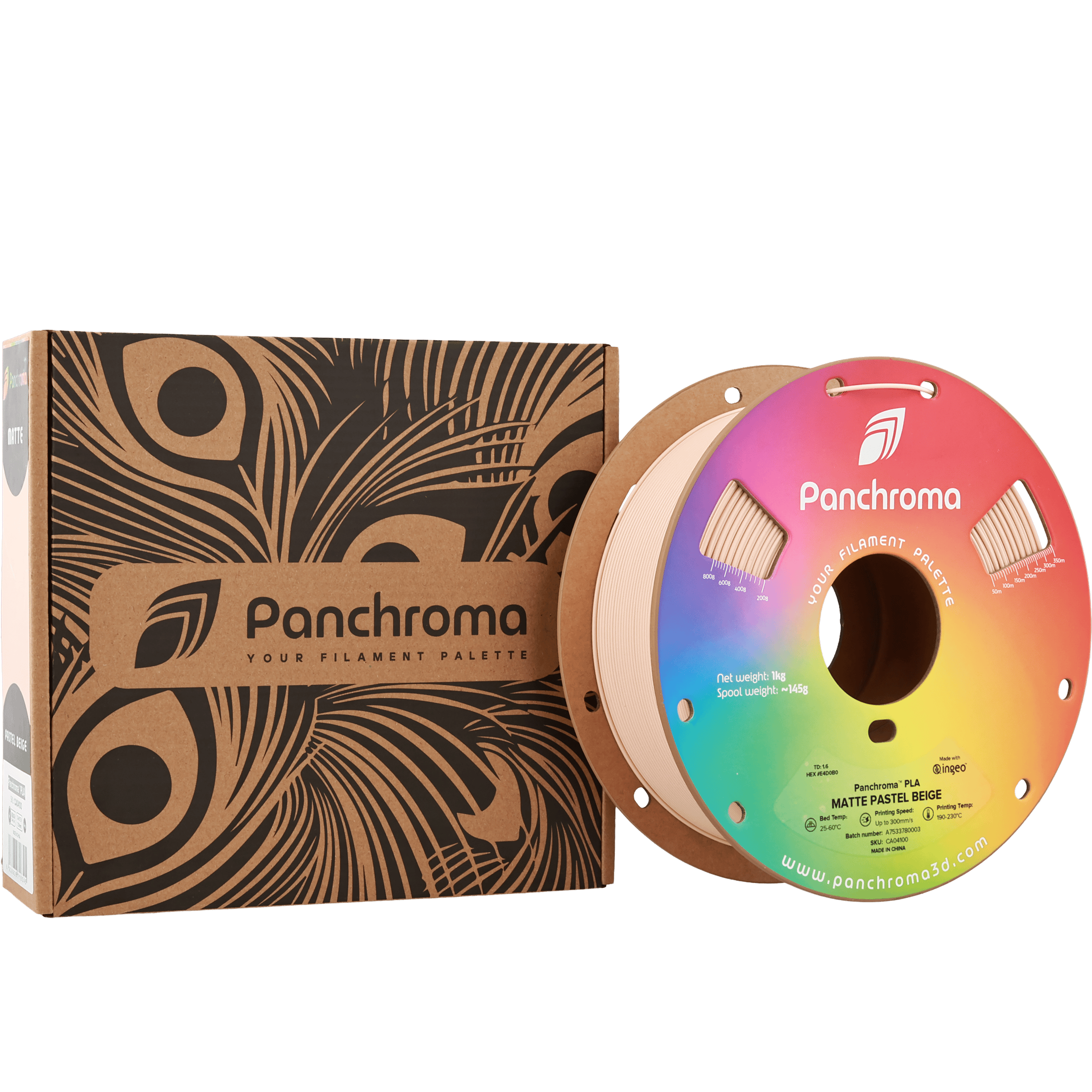Panchroma PLA Filament Mat Pastel Bej – 1 kg 1.75mm