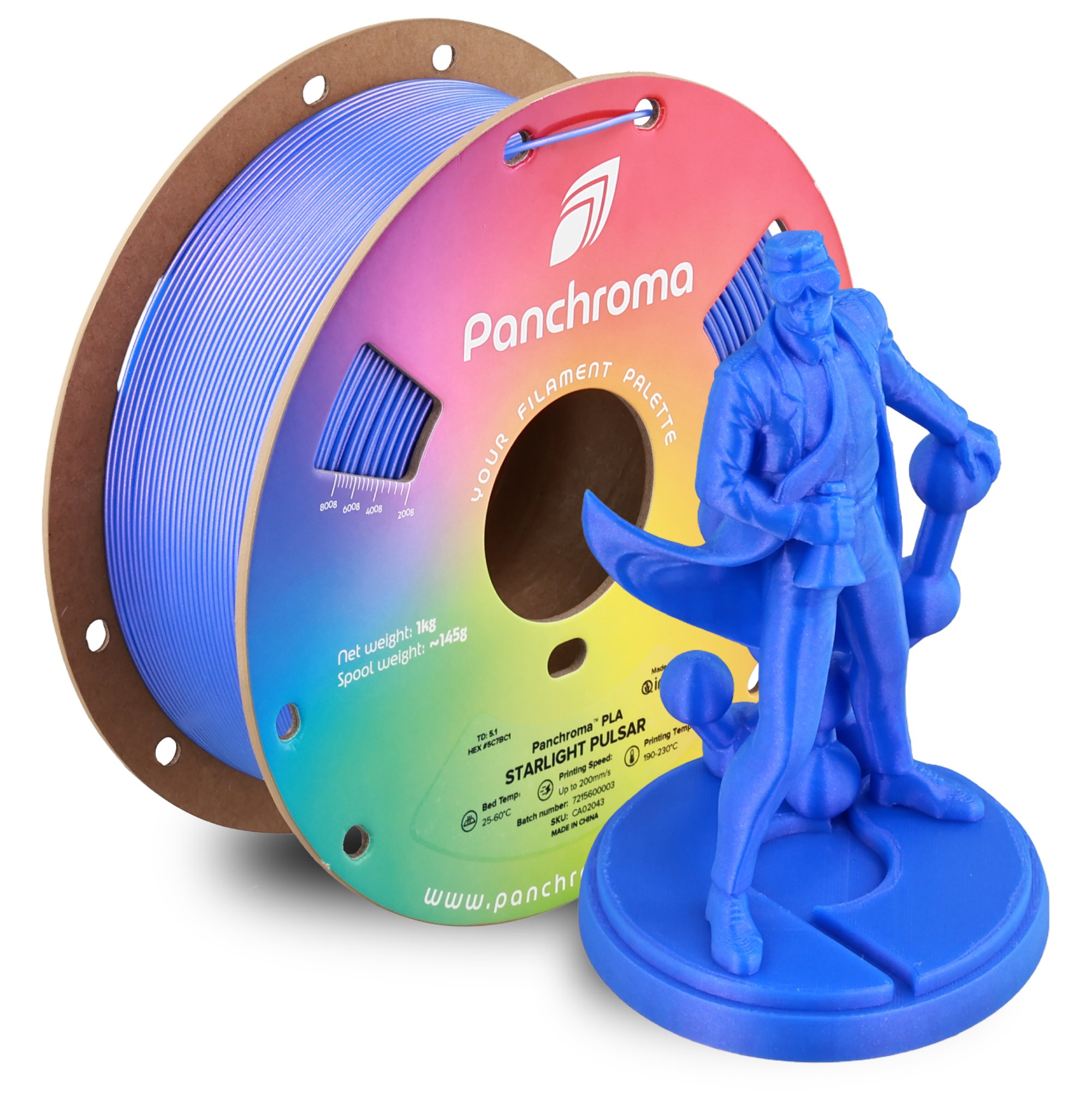 Panchroma PLA Starlight Filament Pulsar