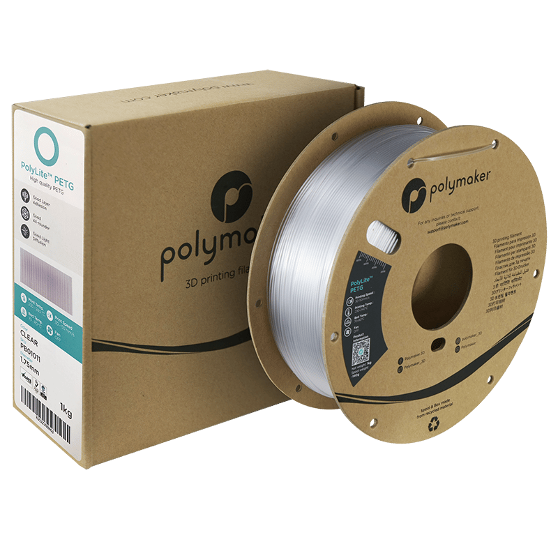 PolyLite PETG Filament Saydam – 1 kg 1.75mm