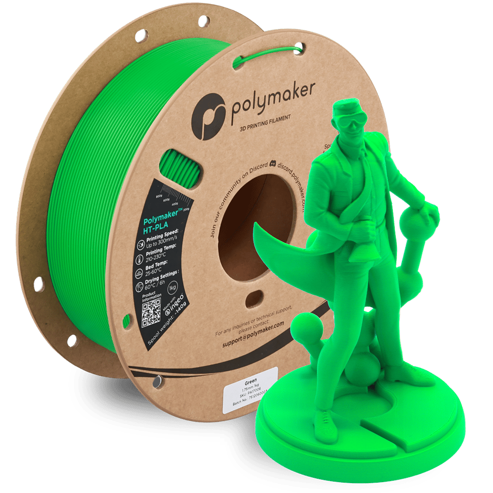 Polymaker HT-PLA Filament Yeşil