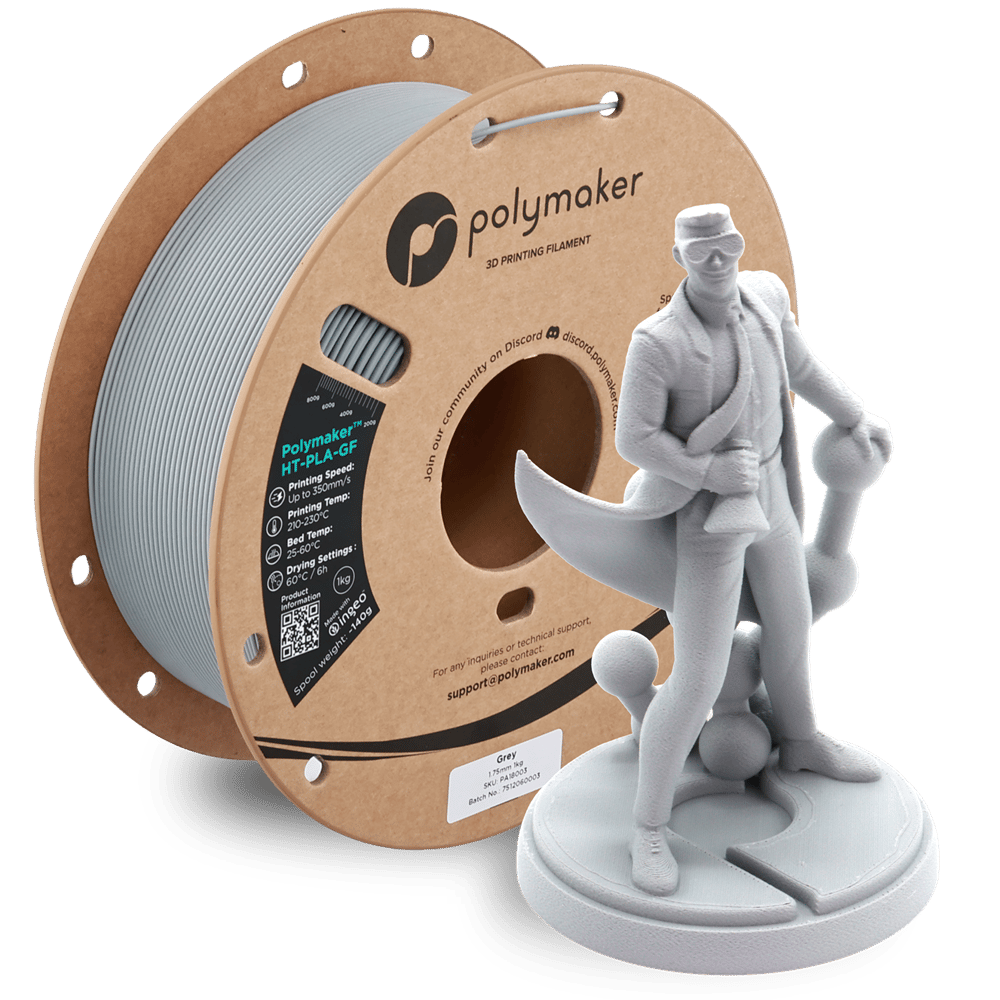 Polymaker HT-PLA-GF Filament Gri