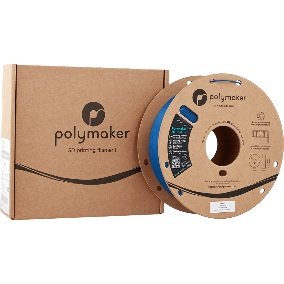 Polymaker HT-PLA-GF Filament Mavi