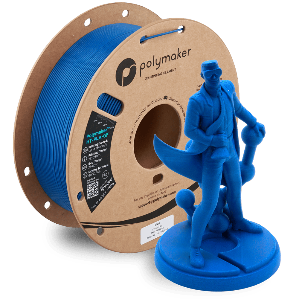Polymaker HT-PLA-GF Filament Mavi