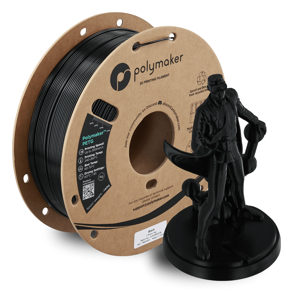 Polymaker PETG Filament Siyah