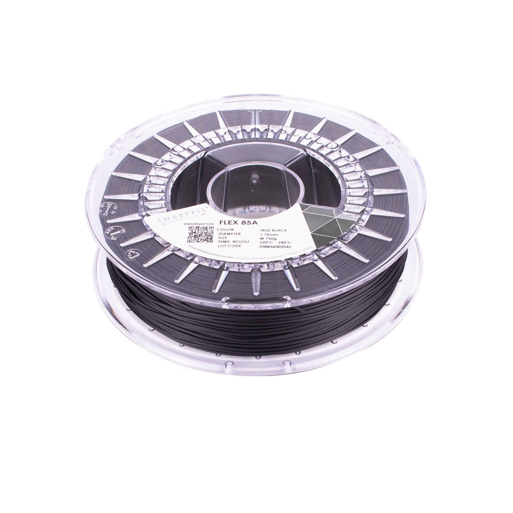 Smartfil Flex 85A Filament Siyah - 1 kg 1.75mm