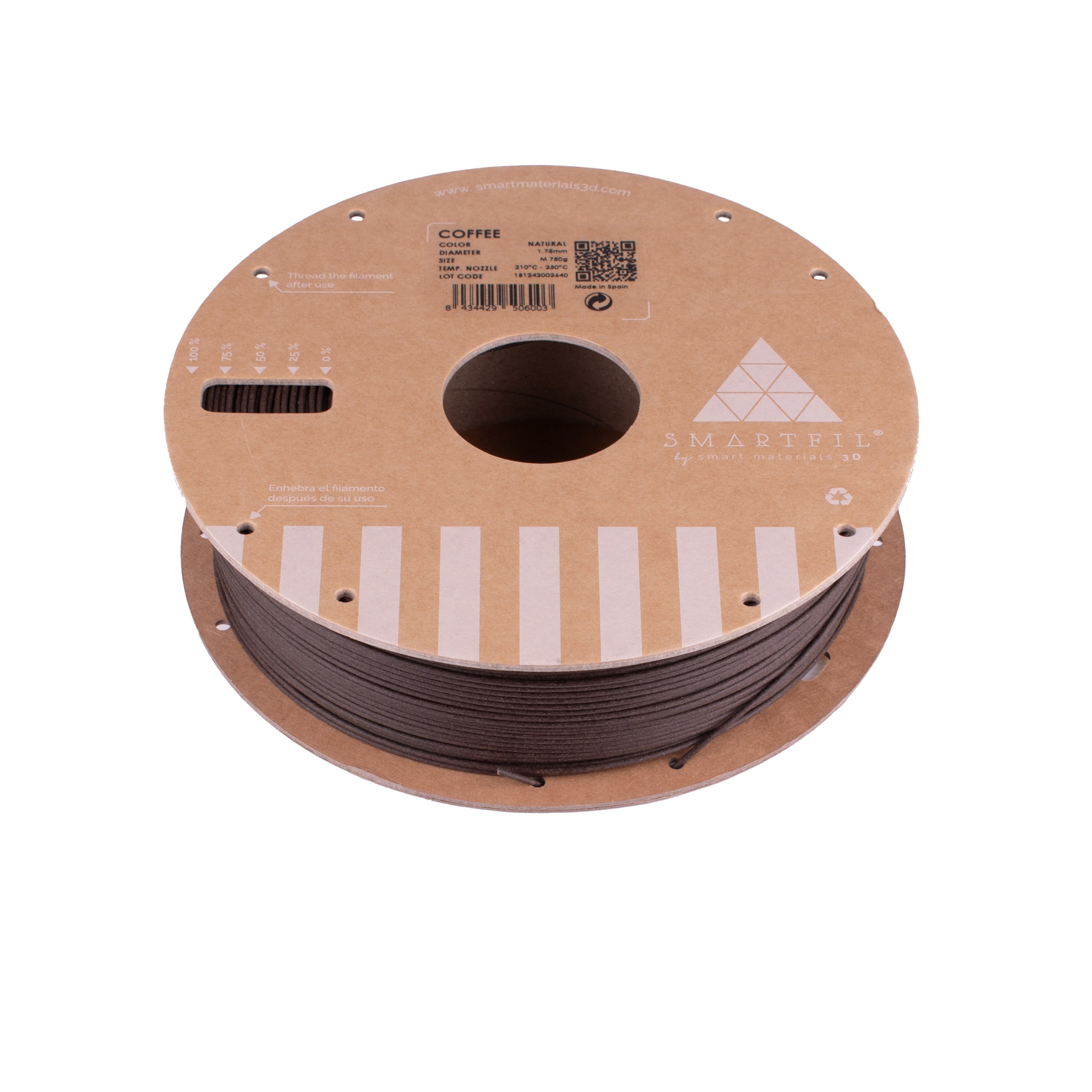 Smartfil Kahve Katkılı PLA Filament - 1 kg 1.75mm
