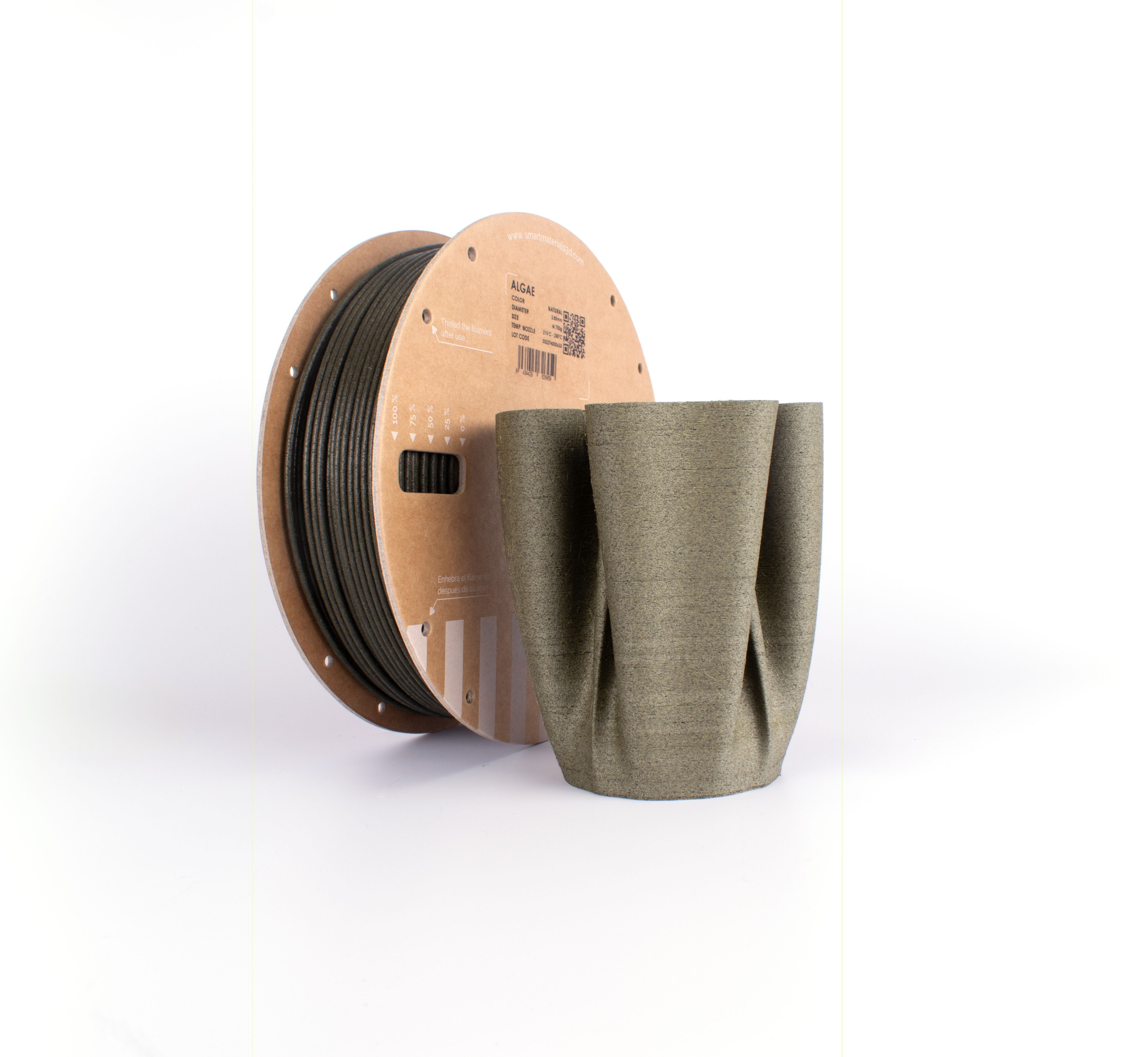Smartfil Yosun Katkılı PLA Filament - 750 g 1.75mm