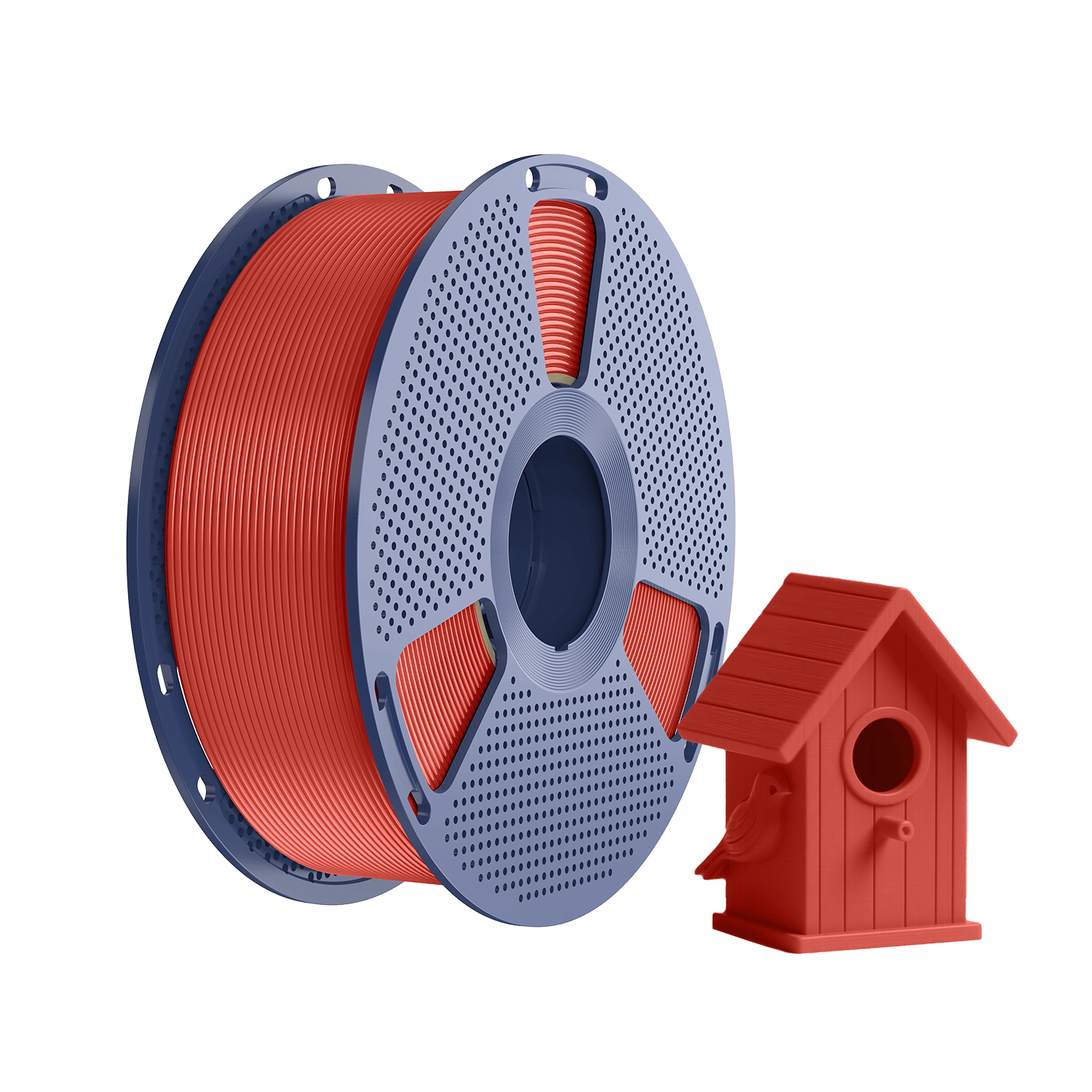 Sunlu ASA Filament Kırmızı - 1 kg 1.75mm