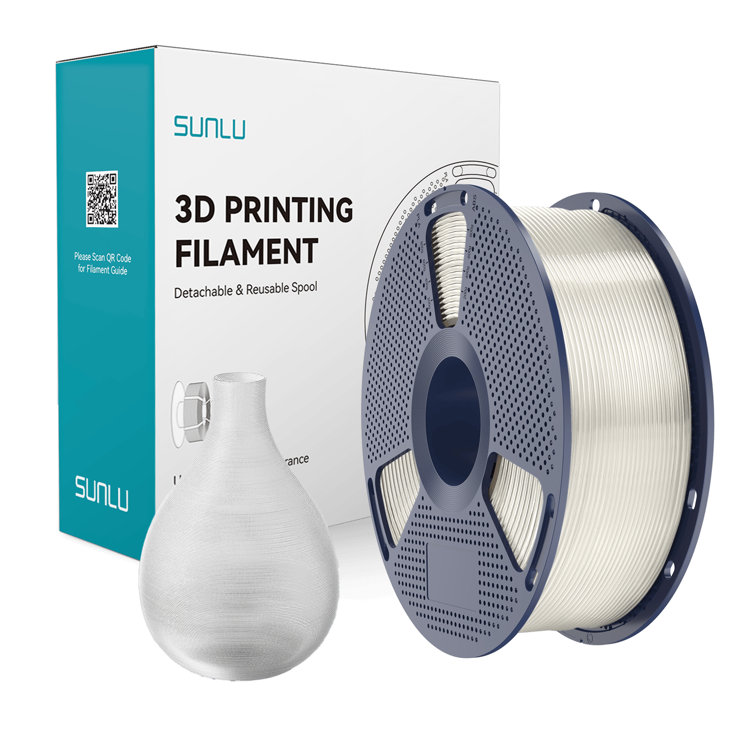 Sunlu PETG Filament Saydam - 1 kg 1.75mm