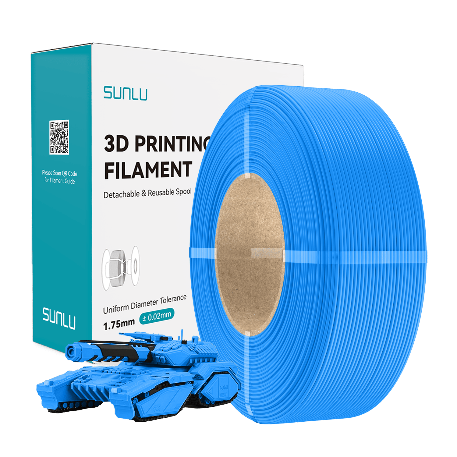 Sunlu Refill PLA Cam Göbeği - 1kg 1.75mm