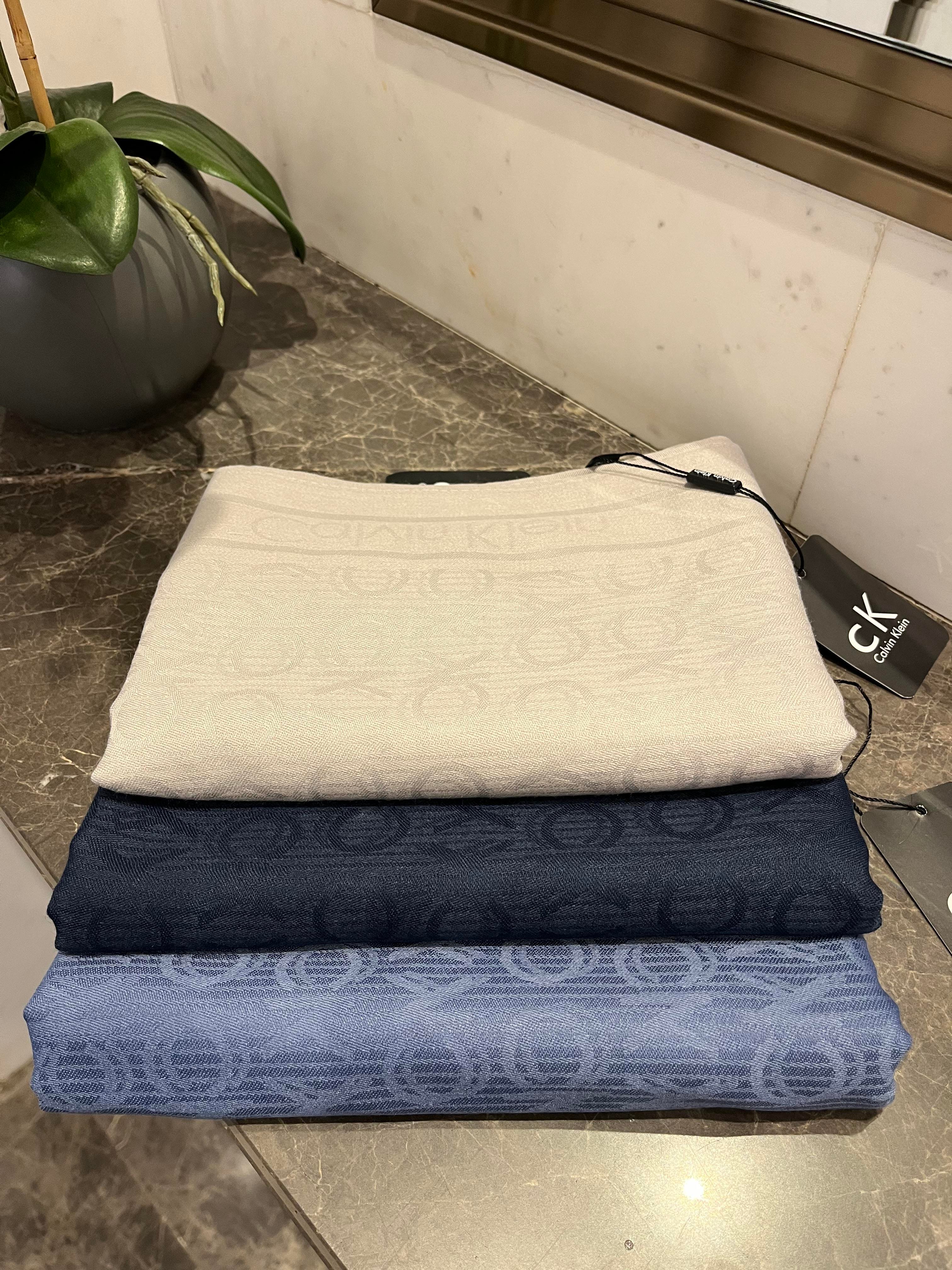CK kaşmir premium şal -indigo