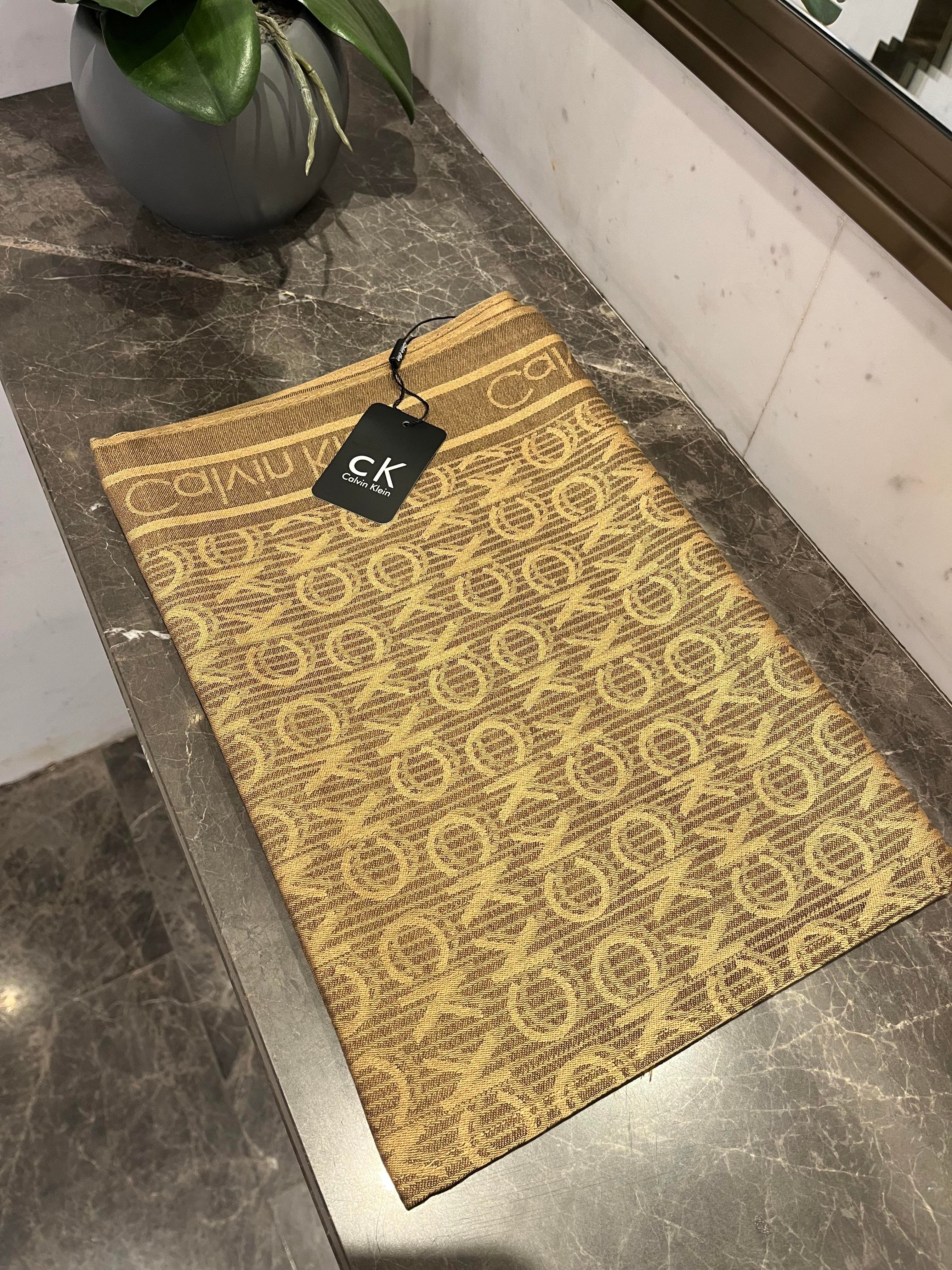 CK kaşmir premium şal -karamel