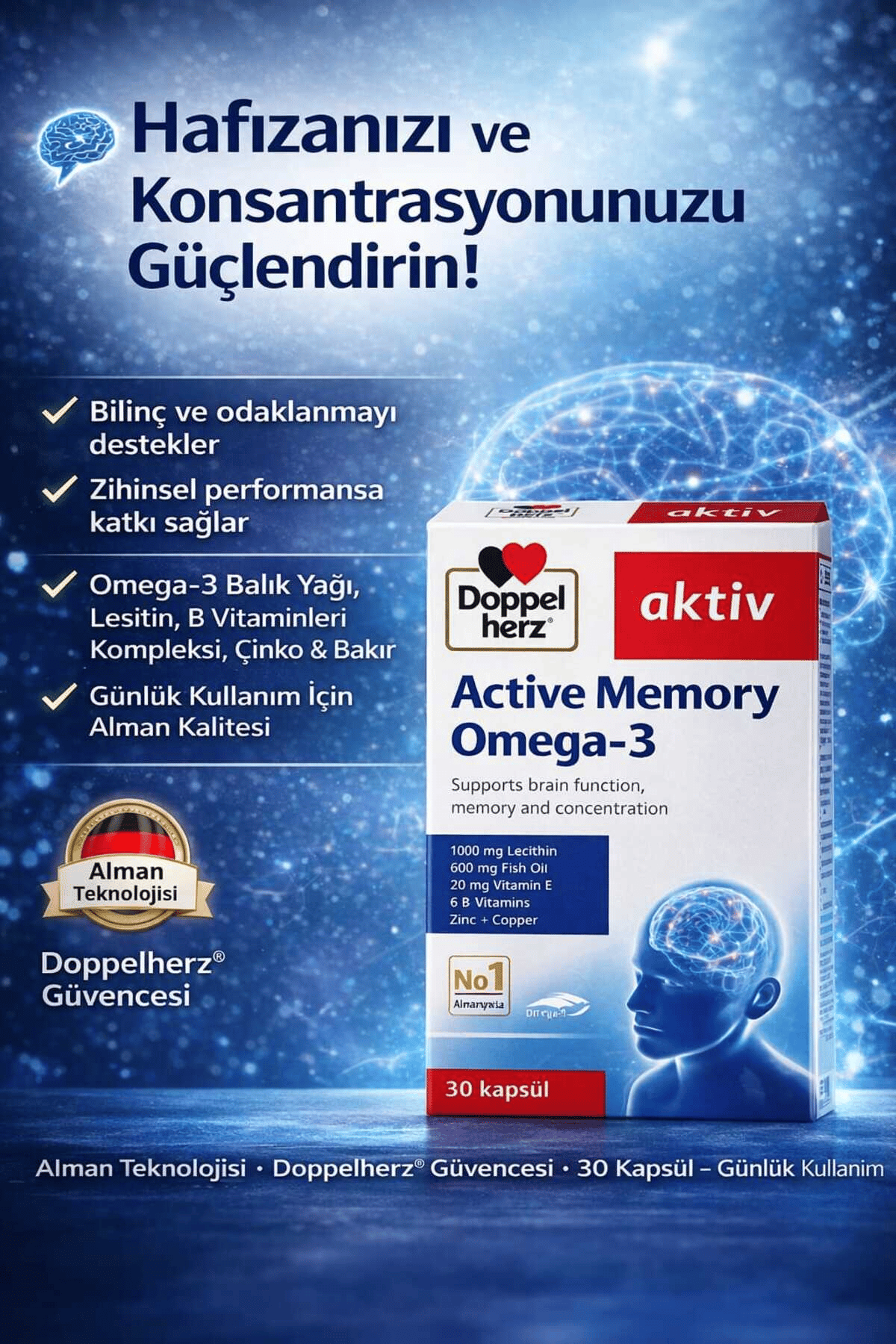 Active Memory Omega-3
