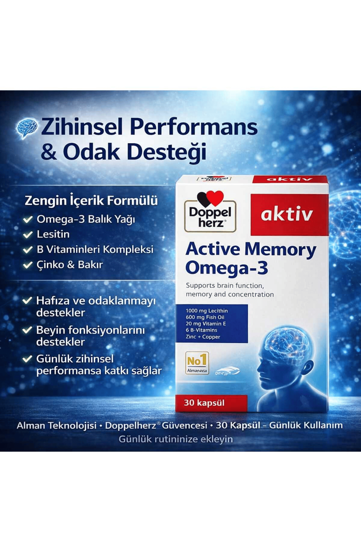 Active Memory Omega-3