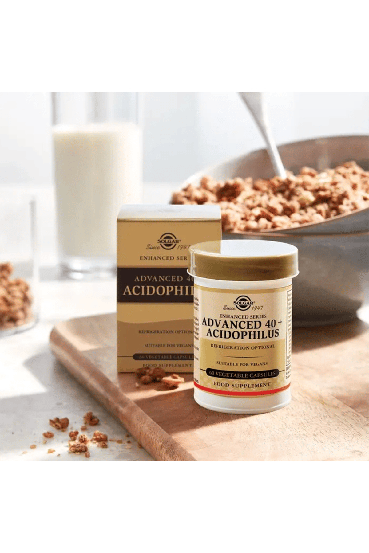 Advanced Acidophillus 40+ 60 Vegetable Capsüles