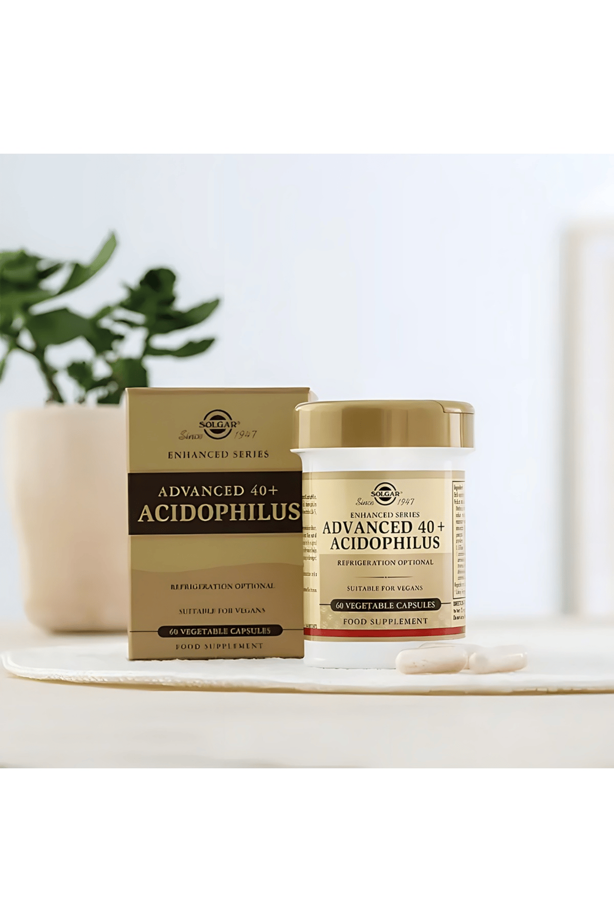 Advanced Acidophillus 40+ 60 Vegetable Capsüles
