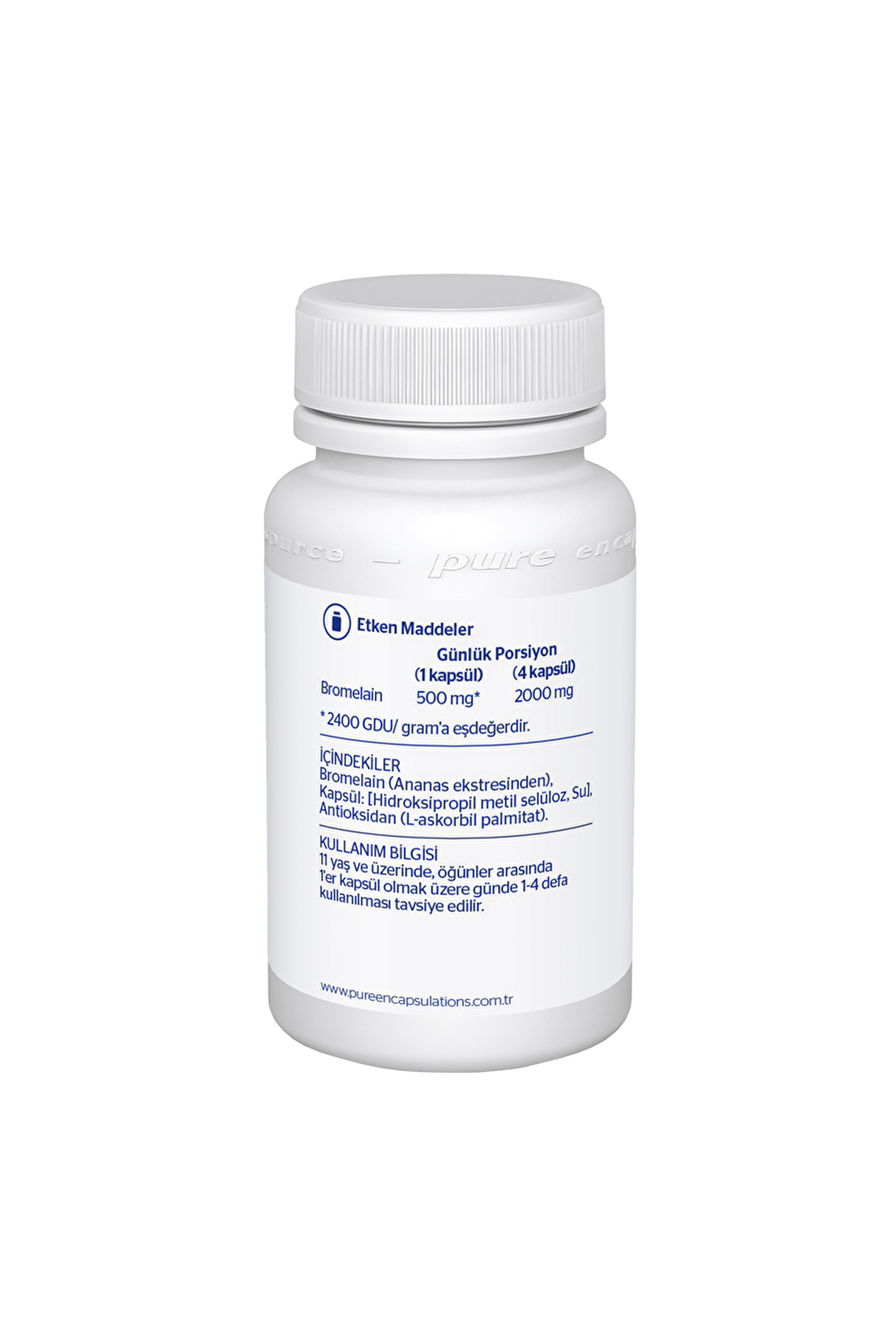 Bromelain 2400 30 Kapsül