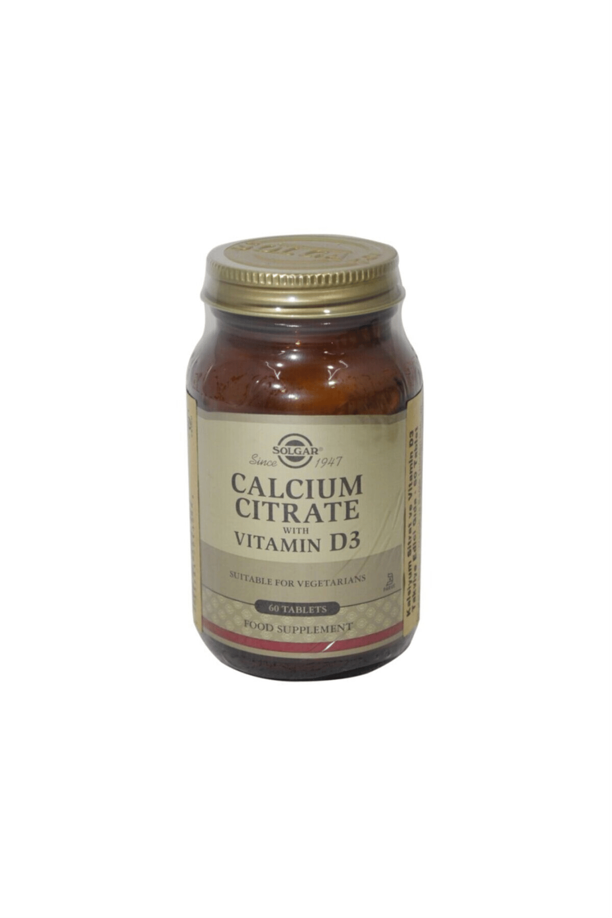 Calcıum Cıtrate + Vıt. D3 60 Tab