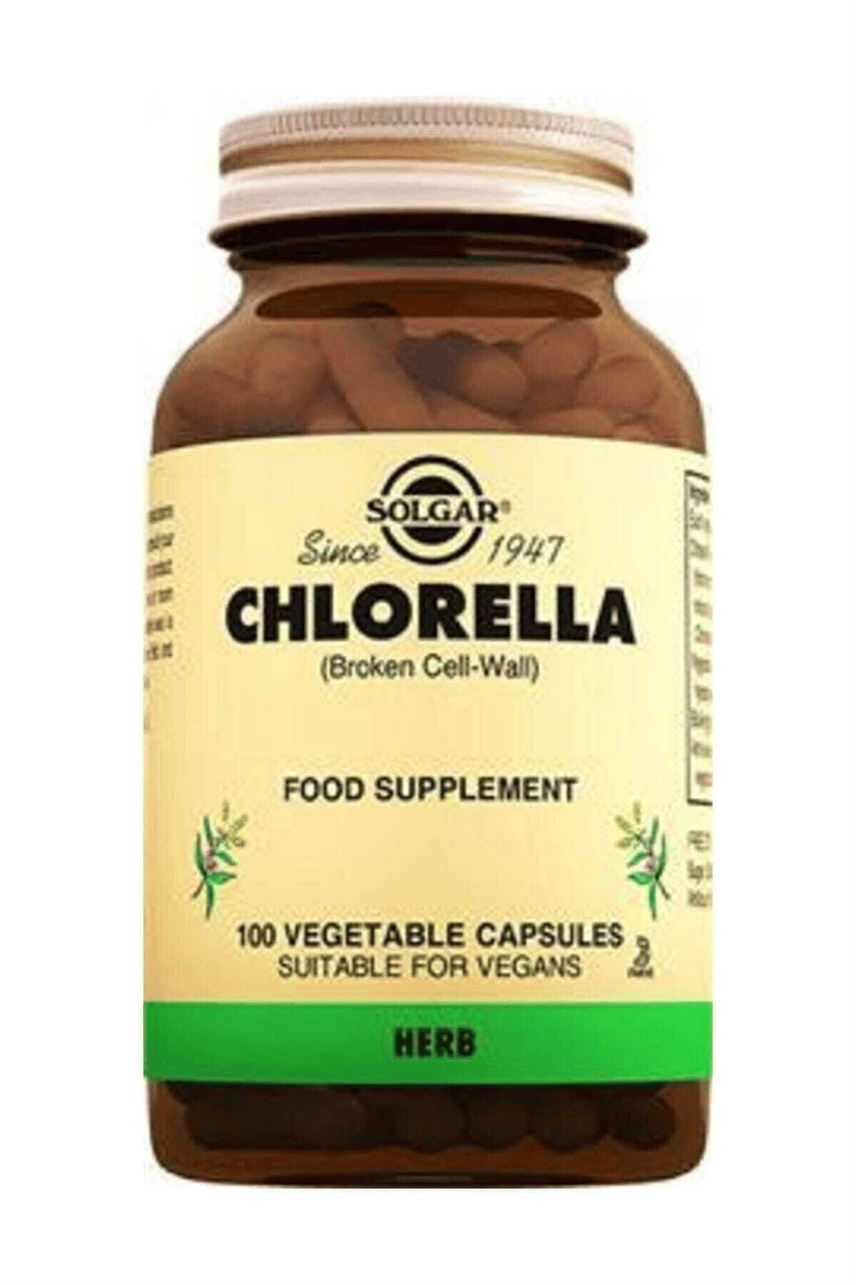 Chlorella 520 mg 100 Kapsül