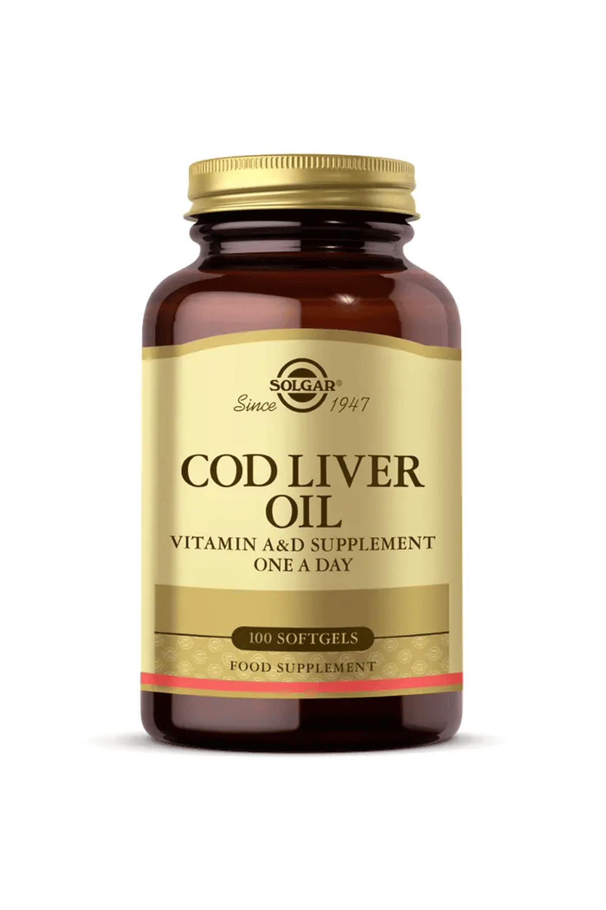 Cod Liver Oil (Morina Balığı Karaciğer Yağı) 100 Yumuşak Jelatin Kapsül