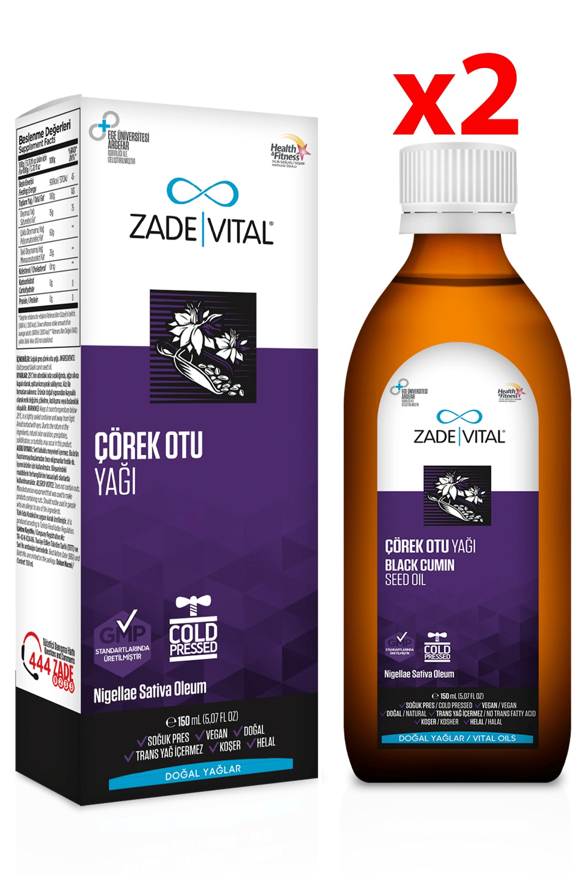 Çörek Otu Yağı 150 Ml 2 Adet