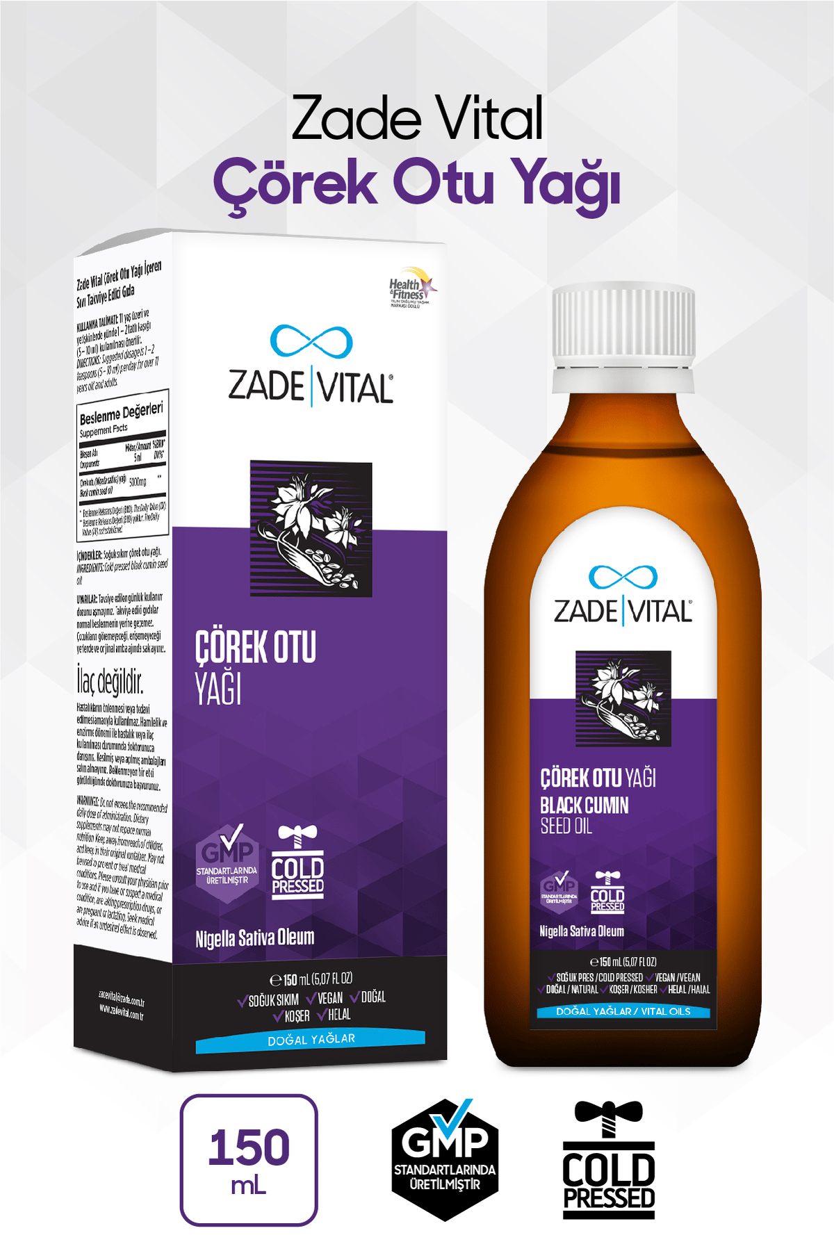 Çörek Otu Yağı - 150 ml Çörek Otu Yağ
