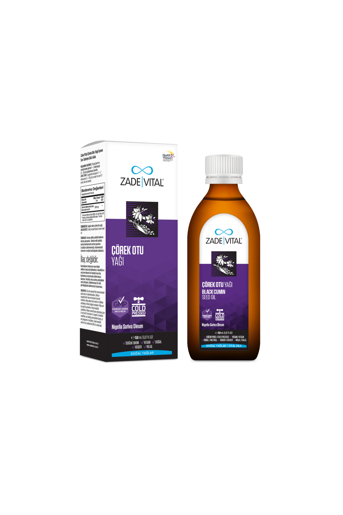 Çörek Otu Yağı 150ml Cam Şişe