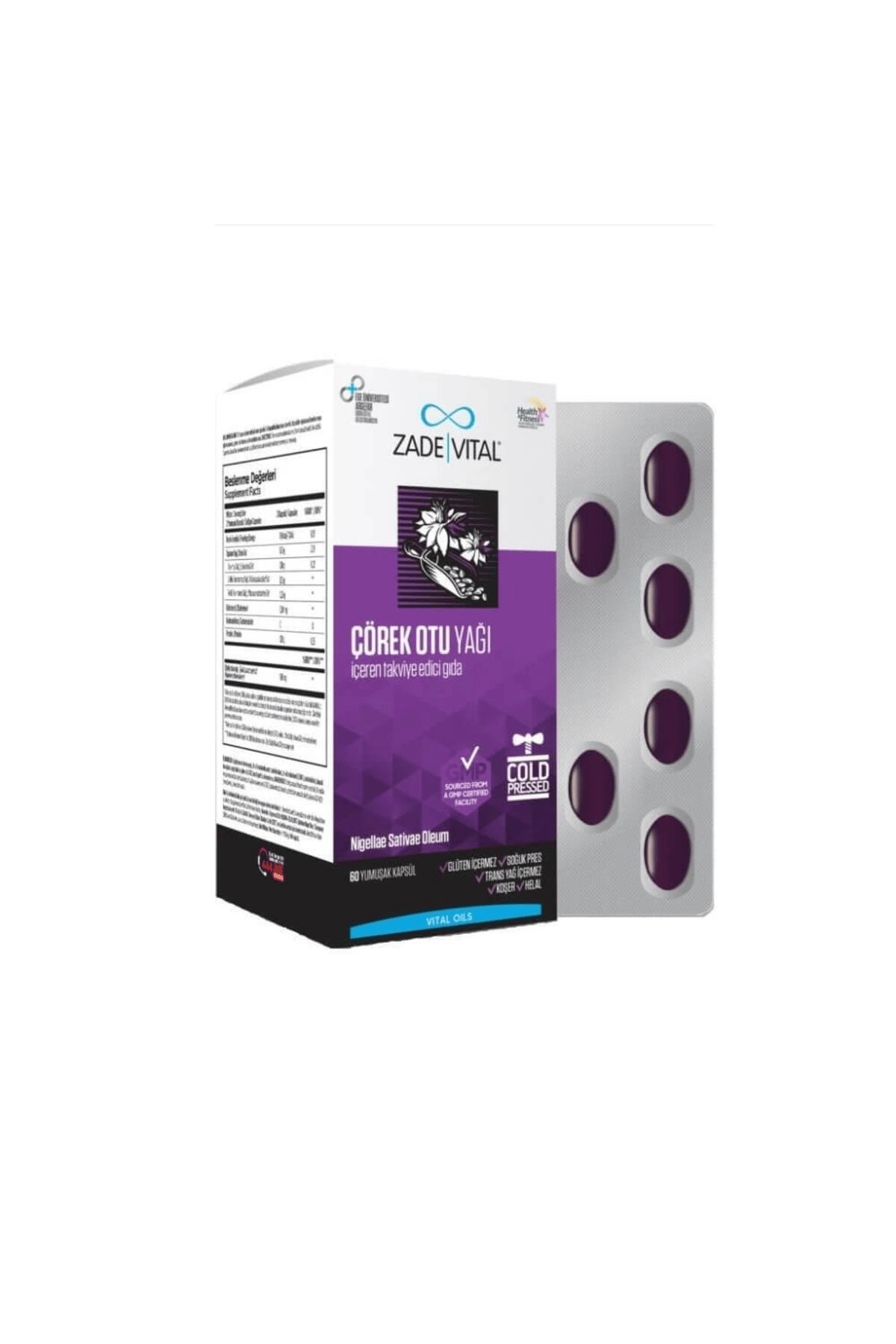 Çörek Otu Yağı 900 mg 60 Kapsül