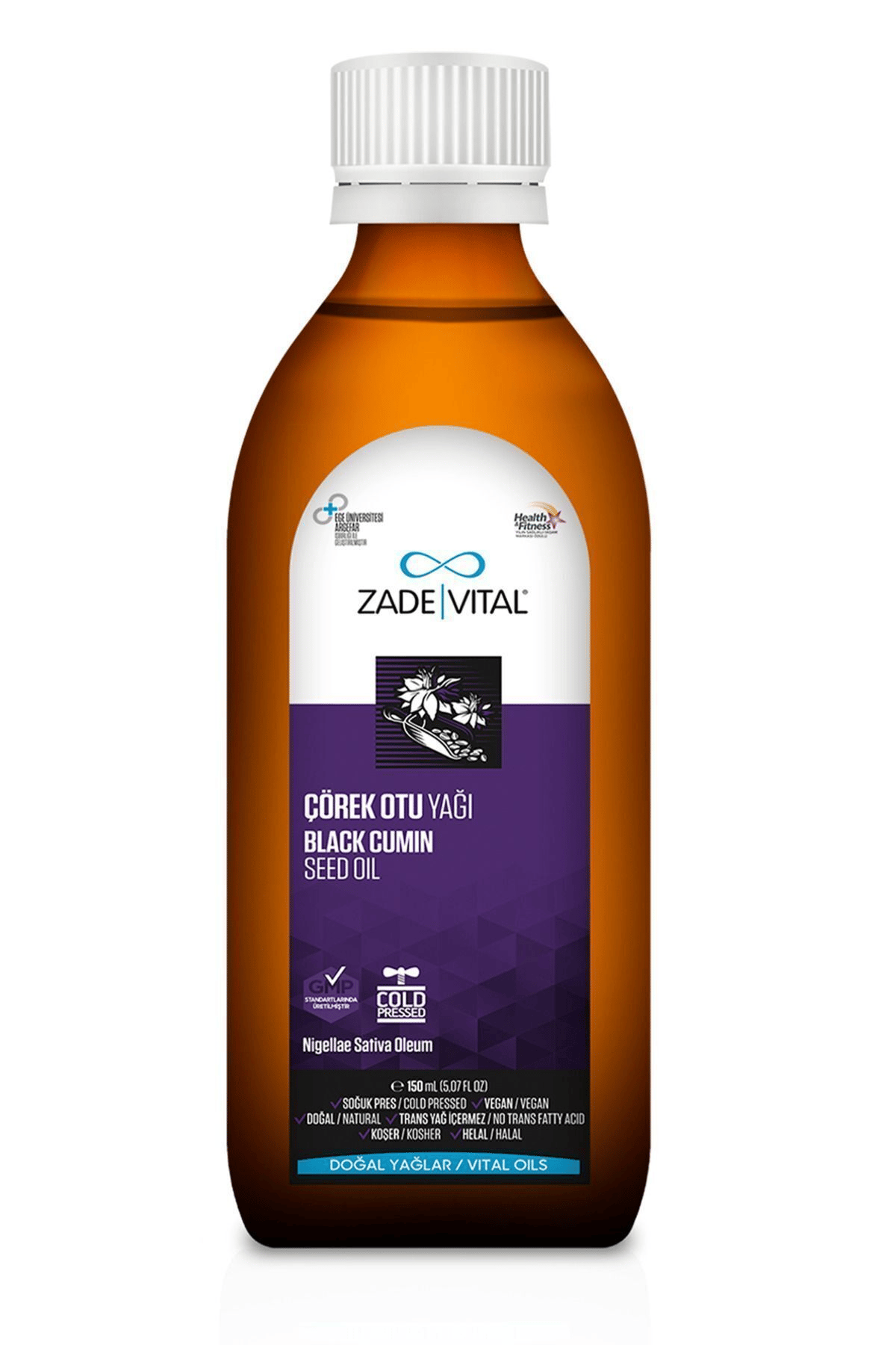 Çörek Otu Yağı Nigella Sativa (2 Kutu x 150 ml) Sıvı Cam Şişe
