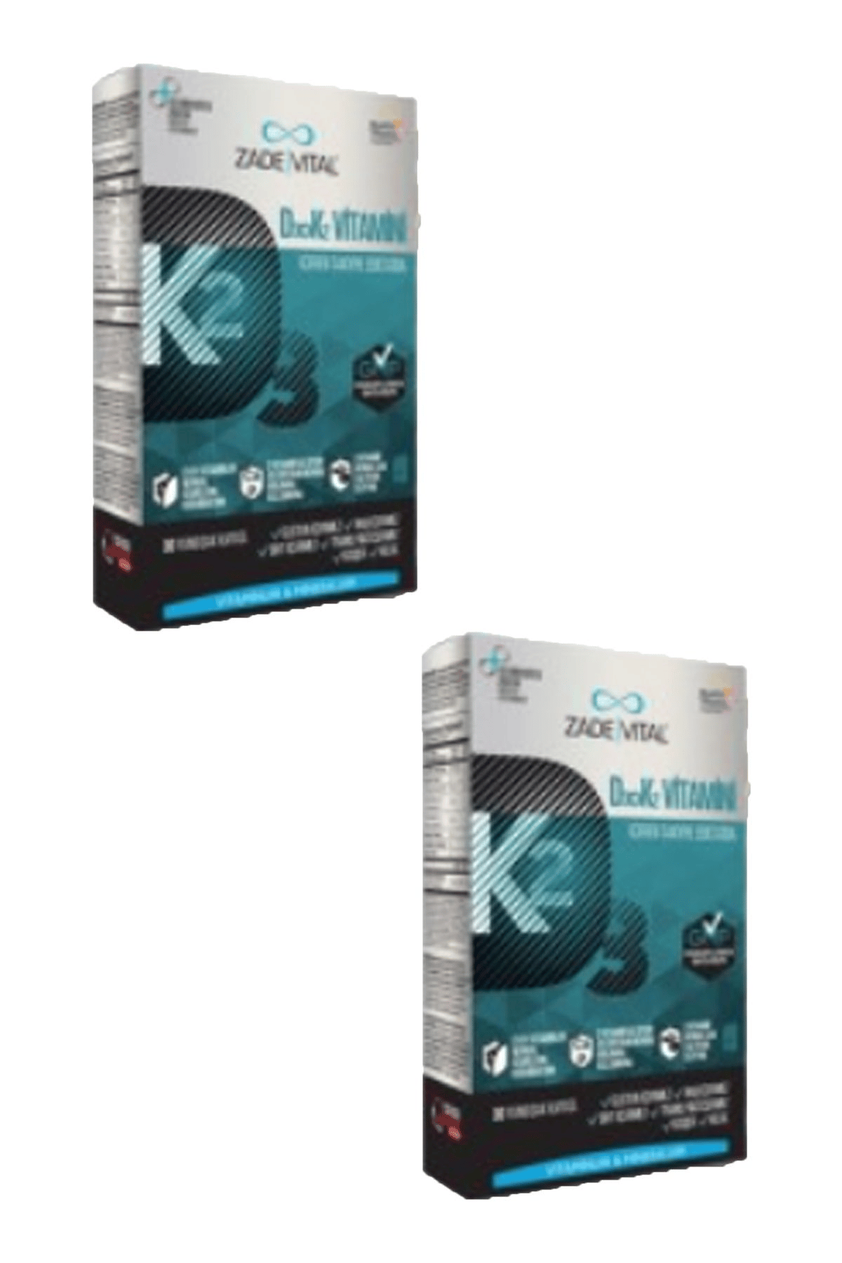 D3 + K2 Vitamini 30 Kapsül 2 Adet