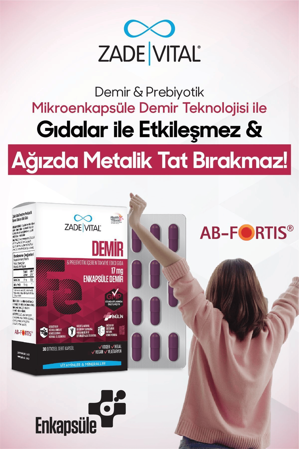 Demir Iron 30 Kapsül