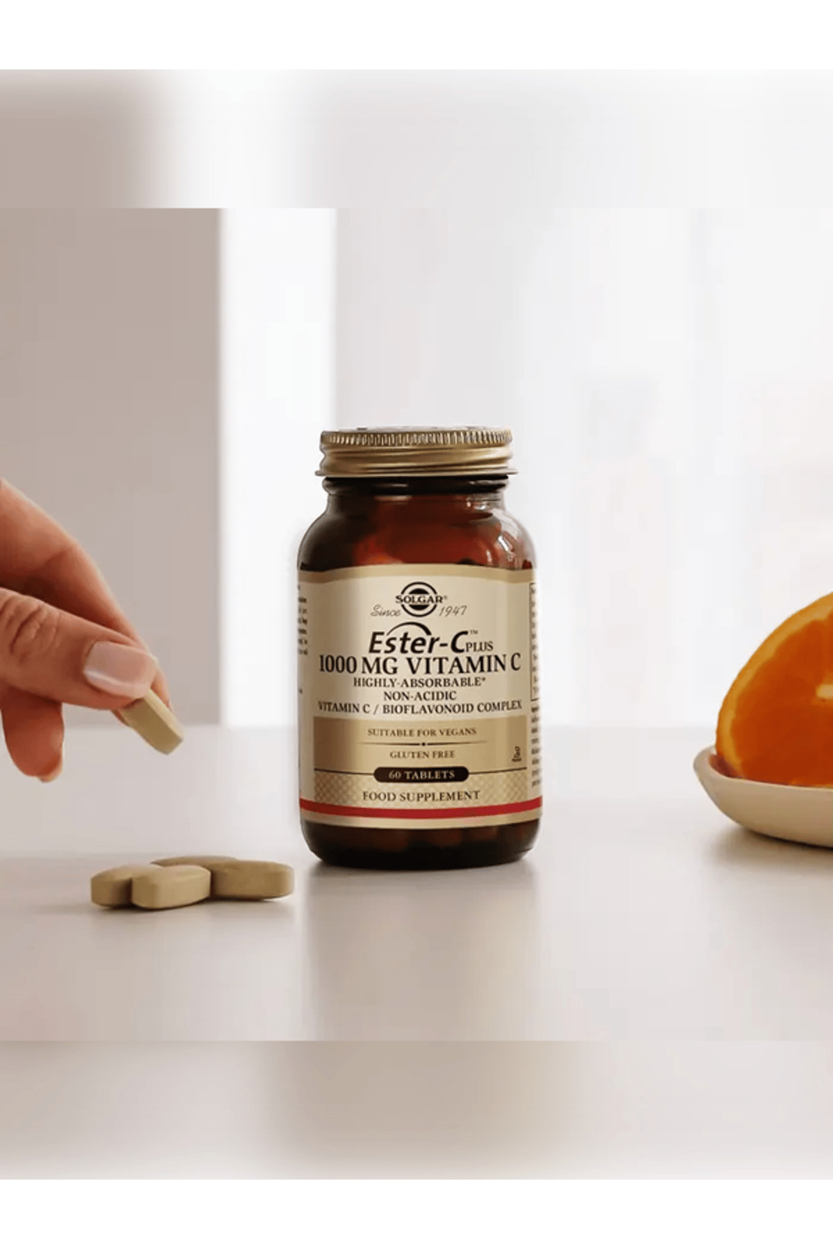 Ester-C™ Plus 1000 mg (Mide hassasiyeti yaratmayan C vitamini desteğidir.) 30 Tablet