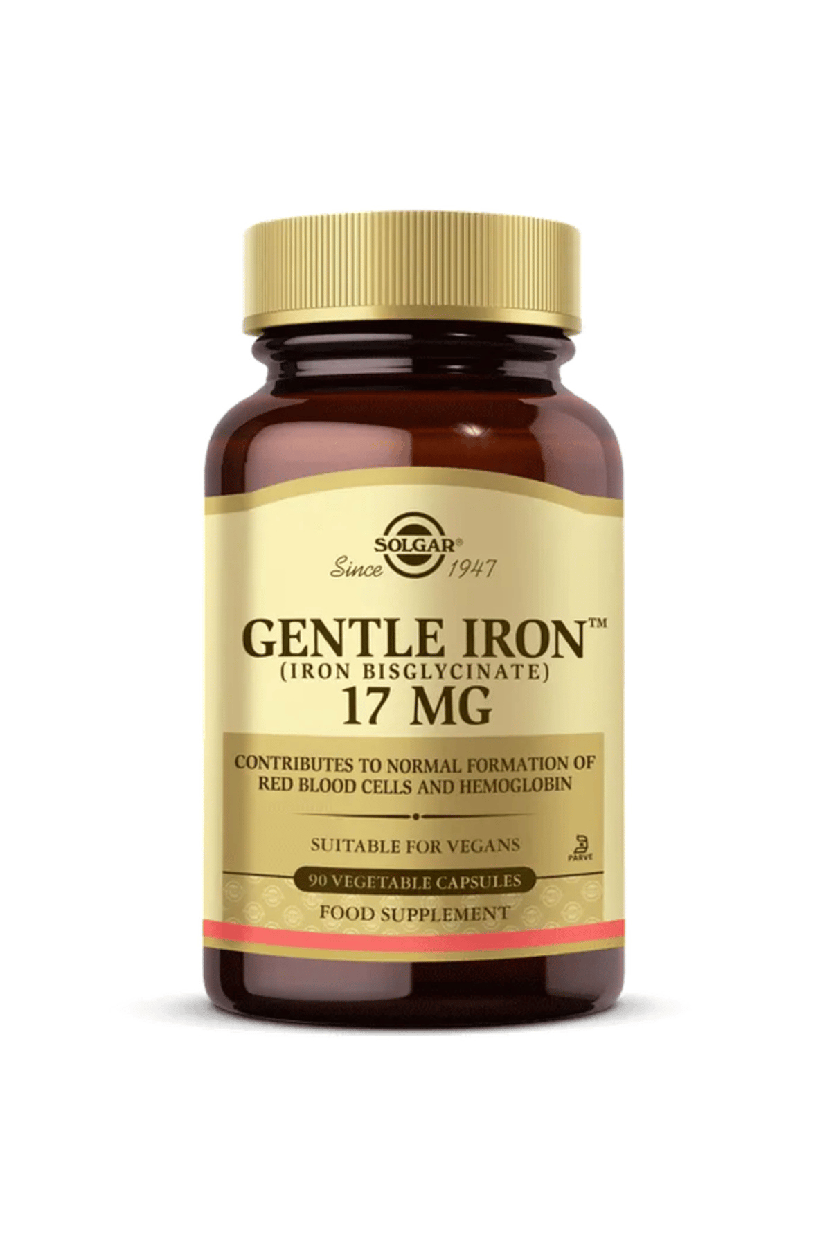 Gentle Iron™ 17 mg (Demir) 90 Kapsül