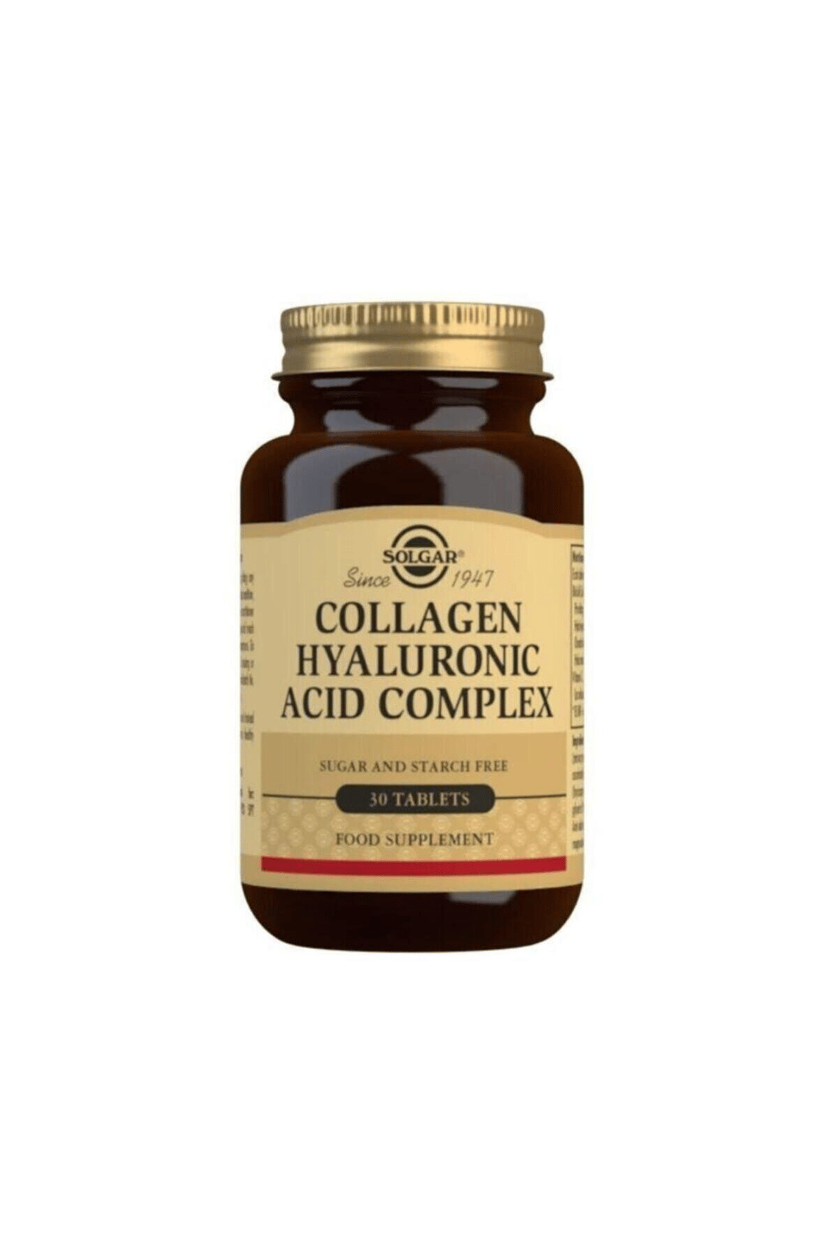 Hyaluronic Acid Collagen Complex 120 mg 30 Tablet