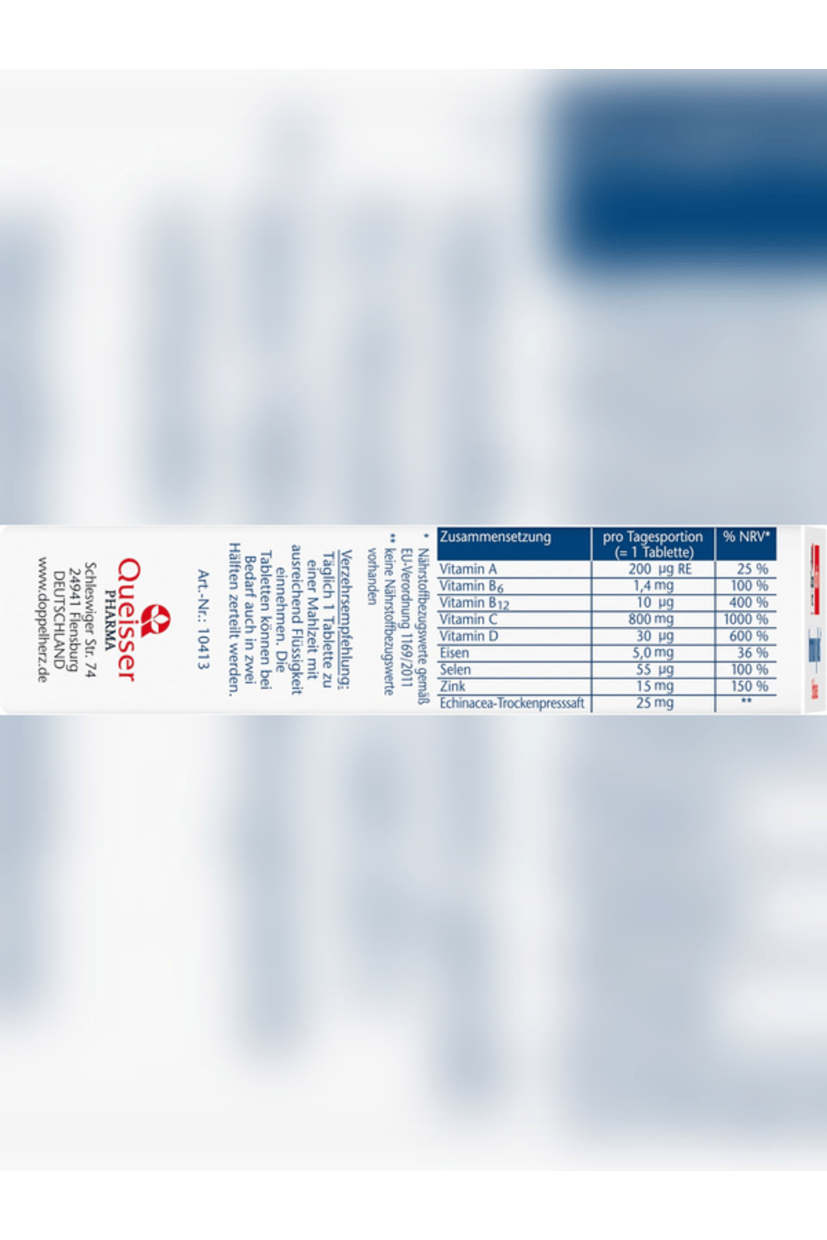 Immune Plus Echinacea 8-in-1 Abwehr 20 Depot Tablets