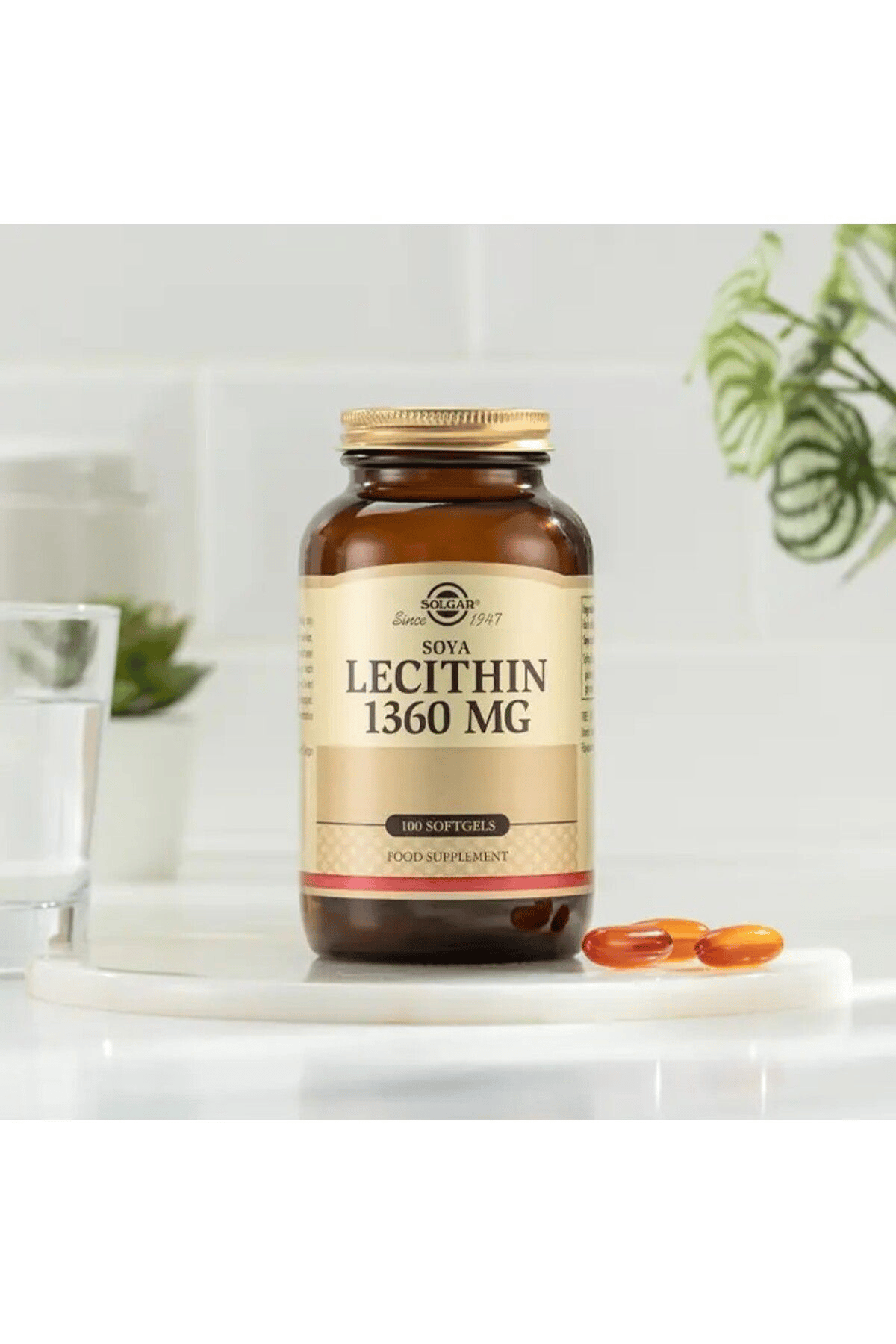 Lecithin 1360 mg 100 Kapsül