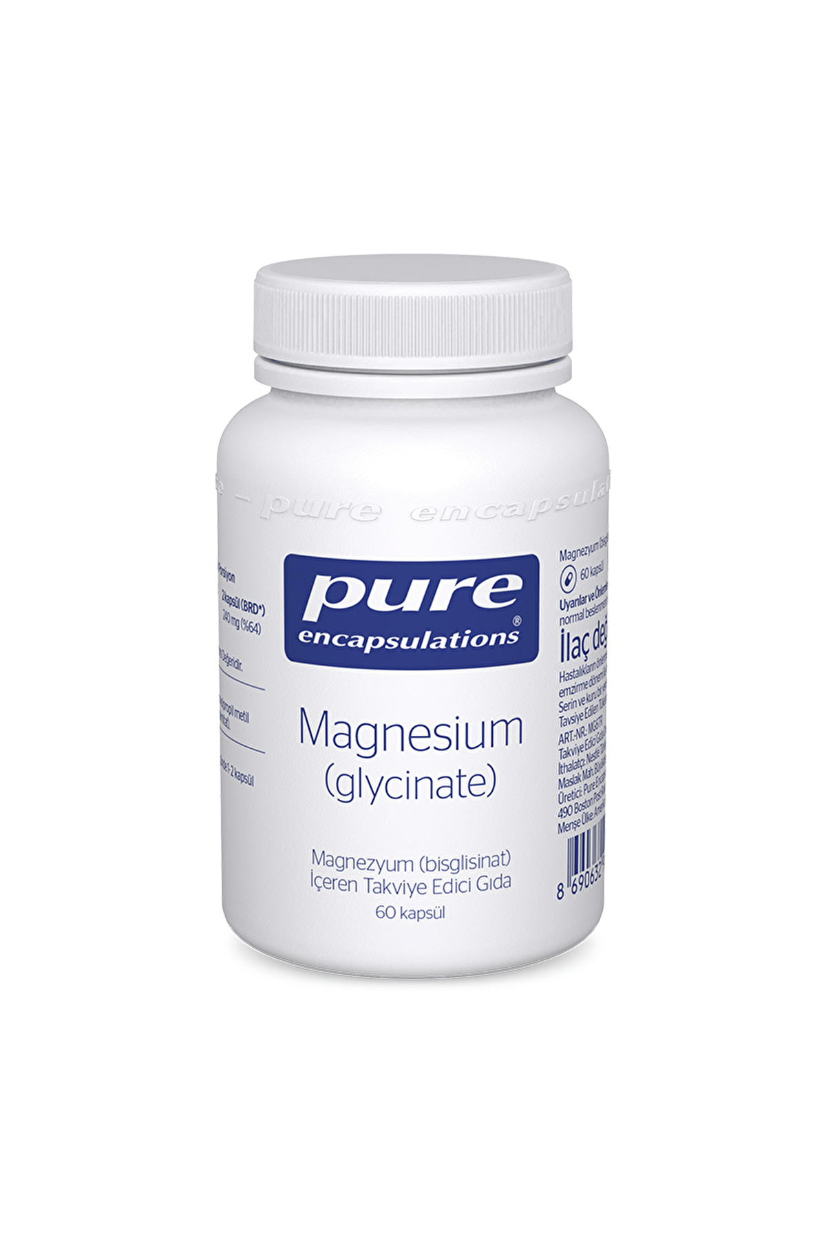 Magnesium (Glycinate) 60 Kapsül